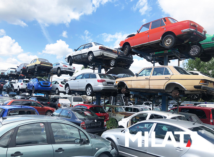 AUTOVRAKOVIŠTĚ MILATA