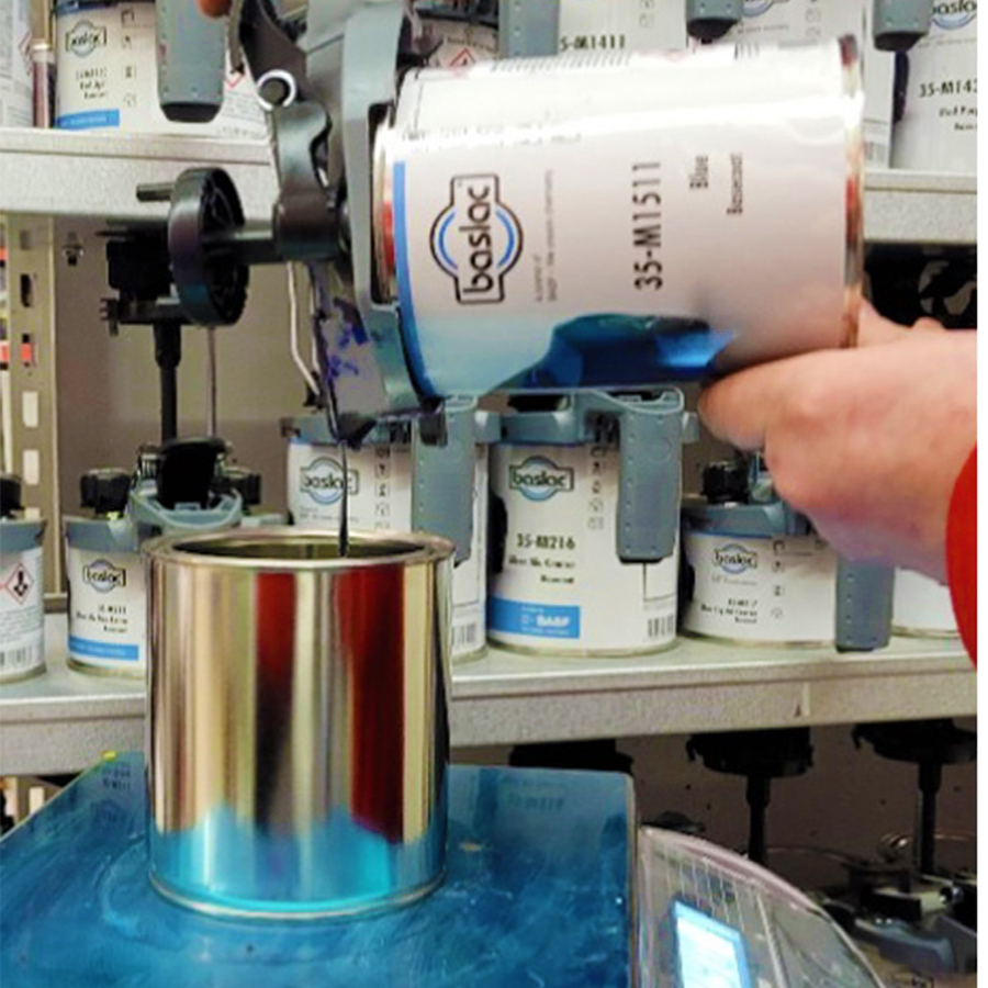 Míchání autolaků podle značek vozů