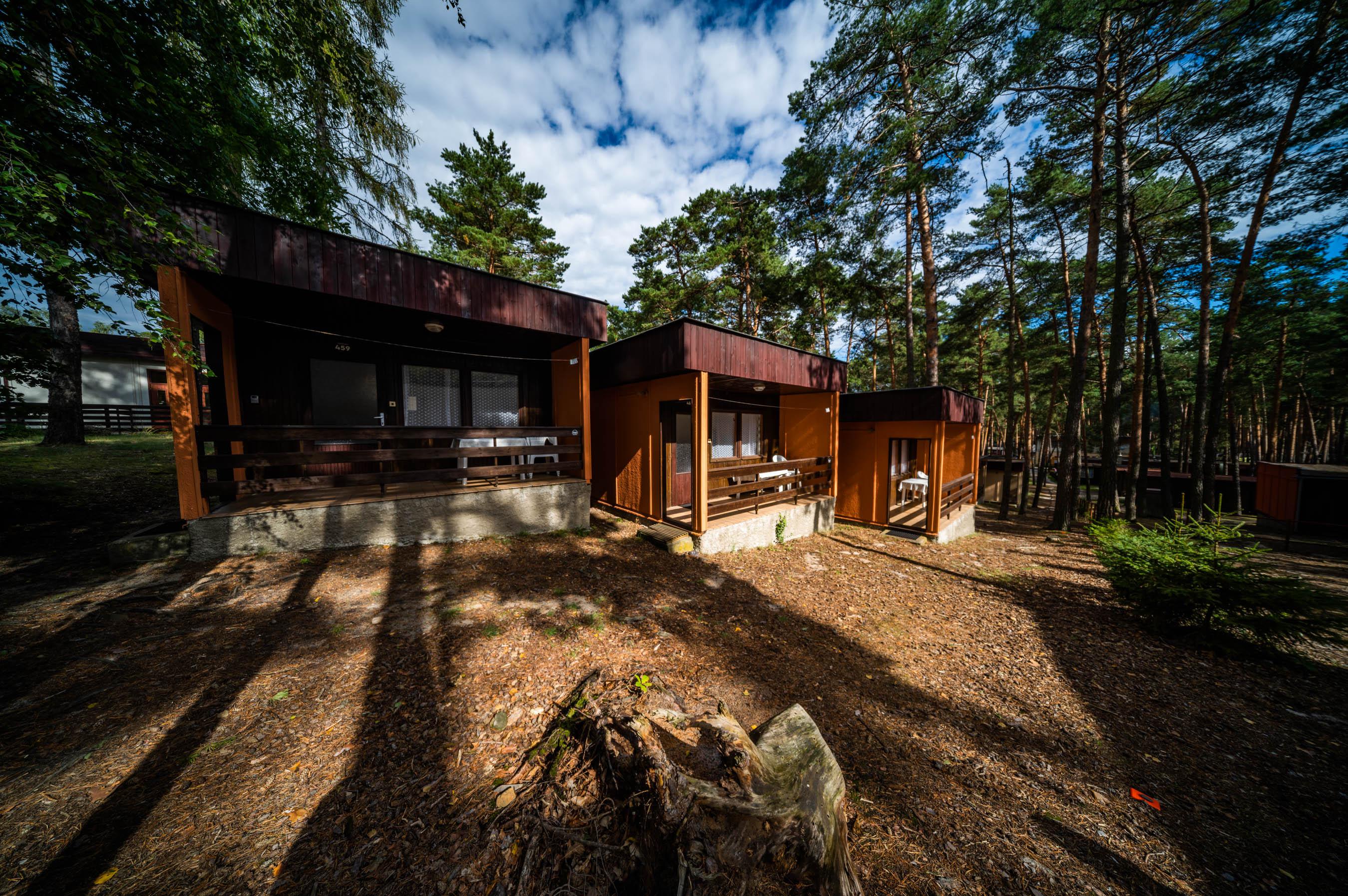 Chatky Máj Máchovo jezero