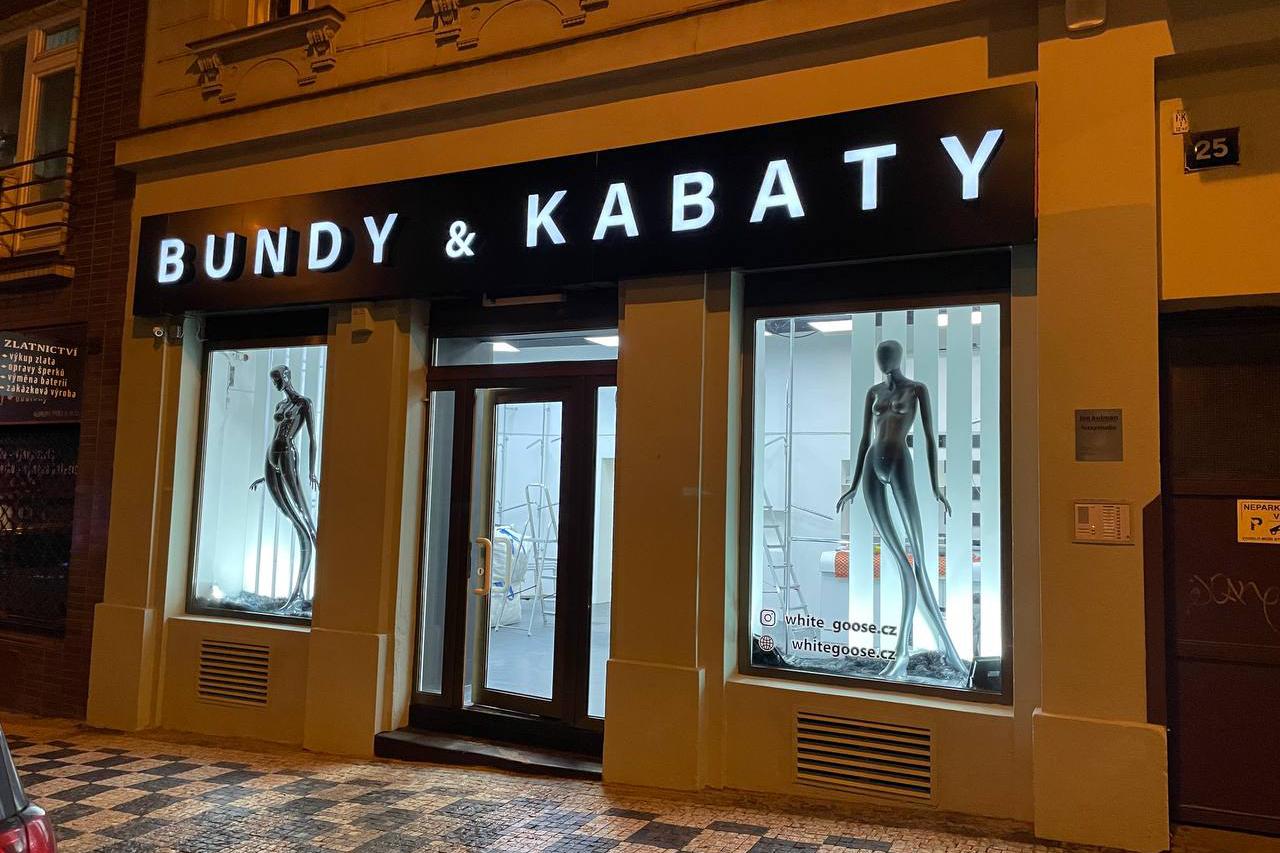 Bundy Kabáty - White Goose foto 1