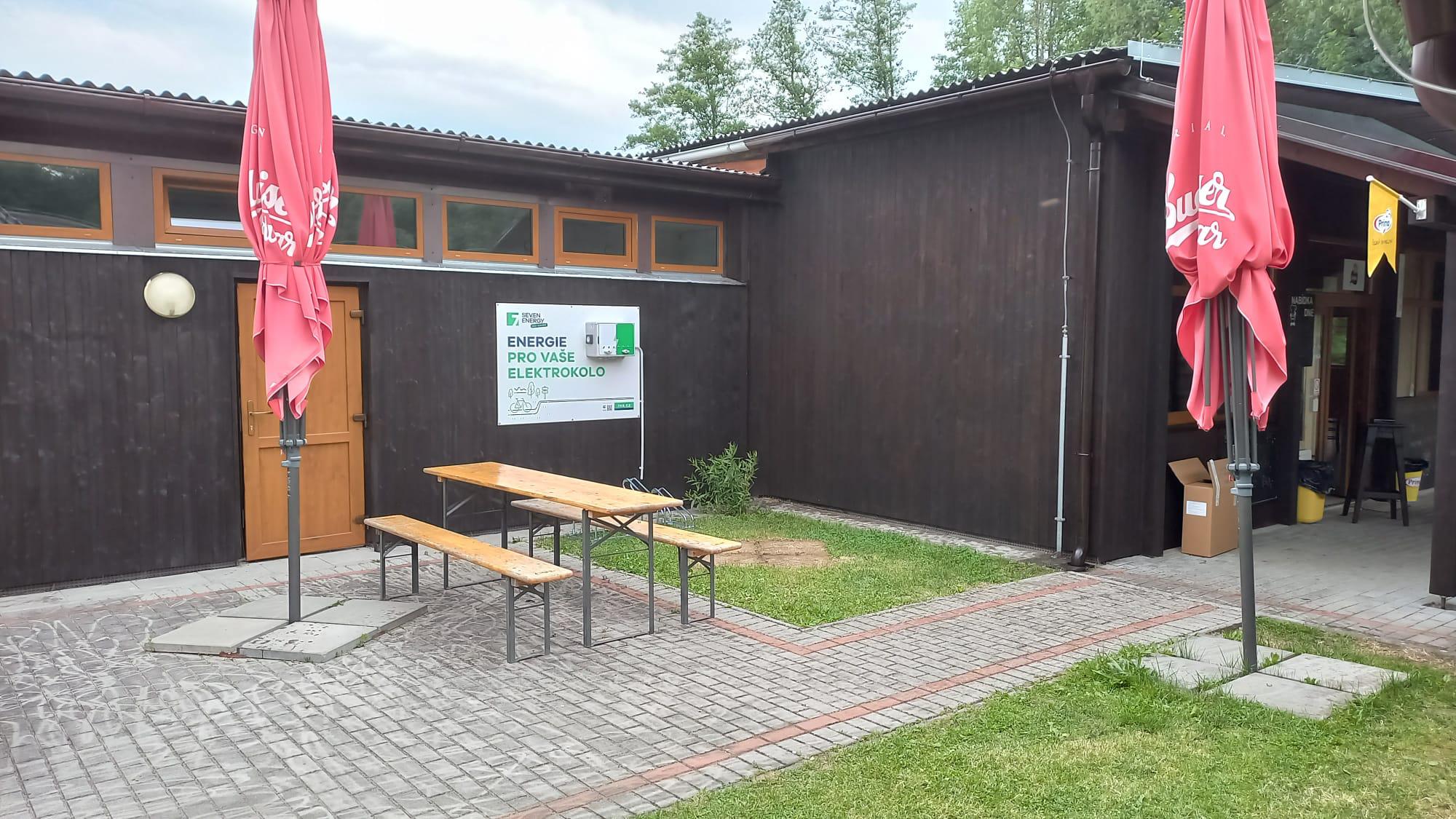 Nabíjecí stanice Koupaliště Horní Stropnice foto 2