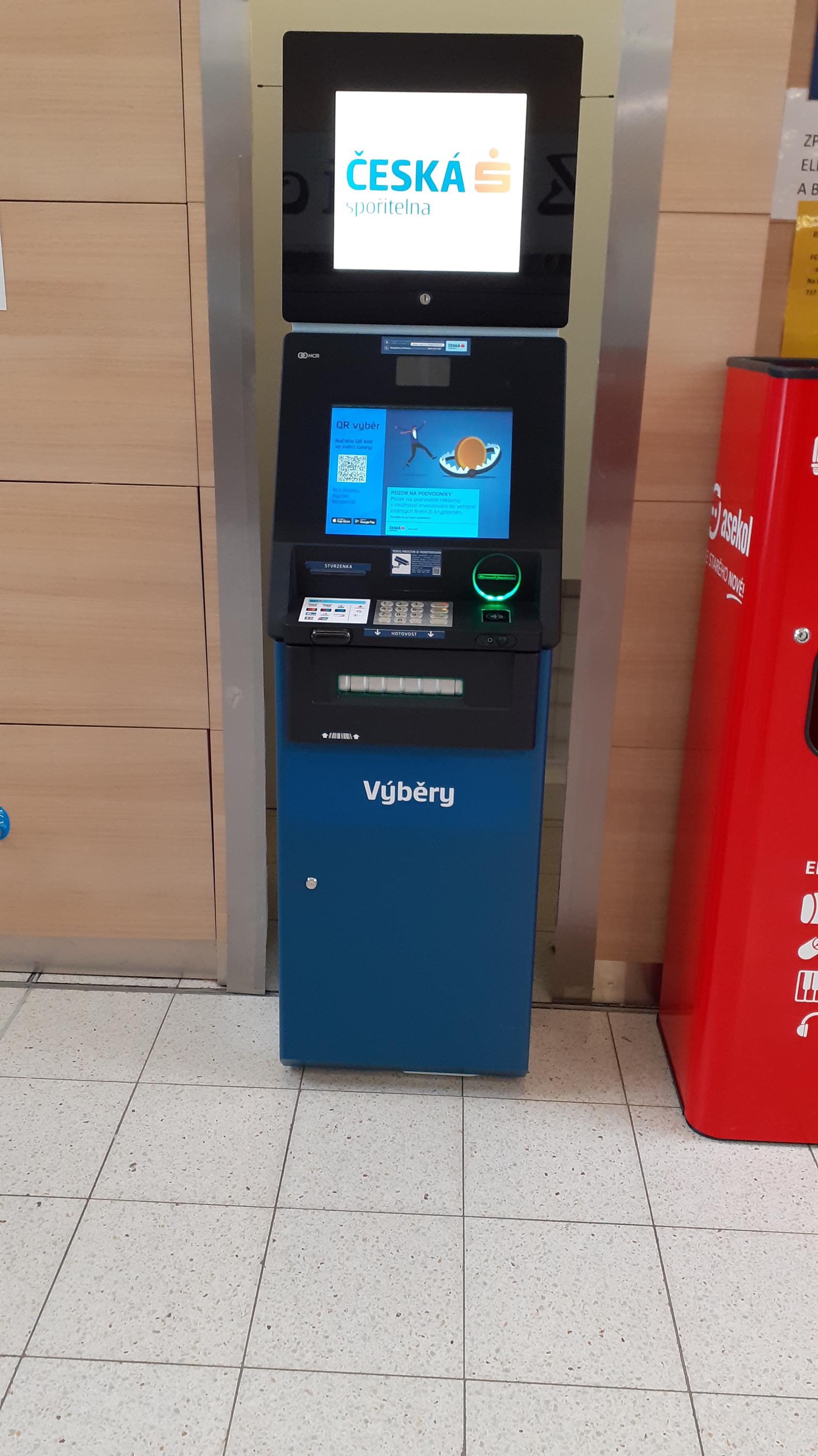 Bankomat České spořitelny foto 2