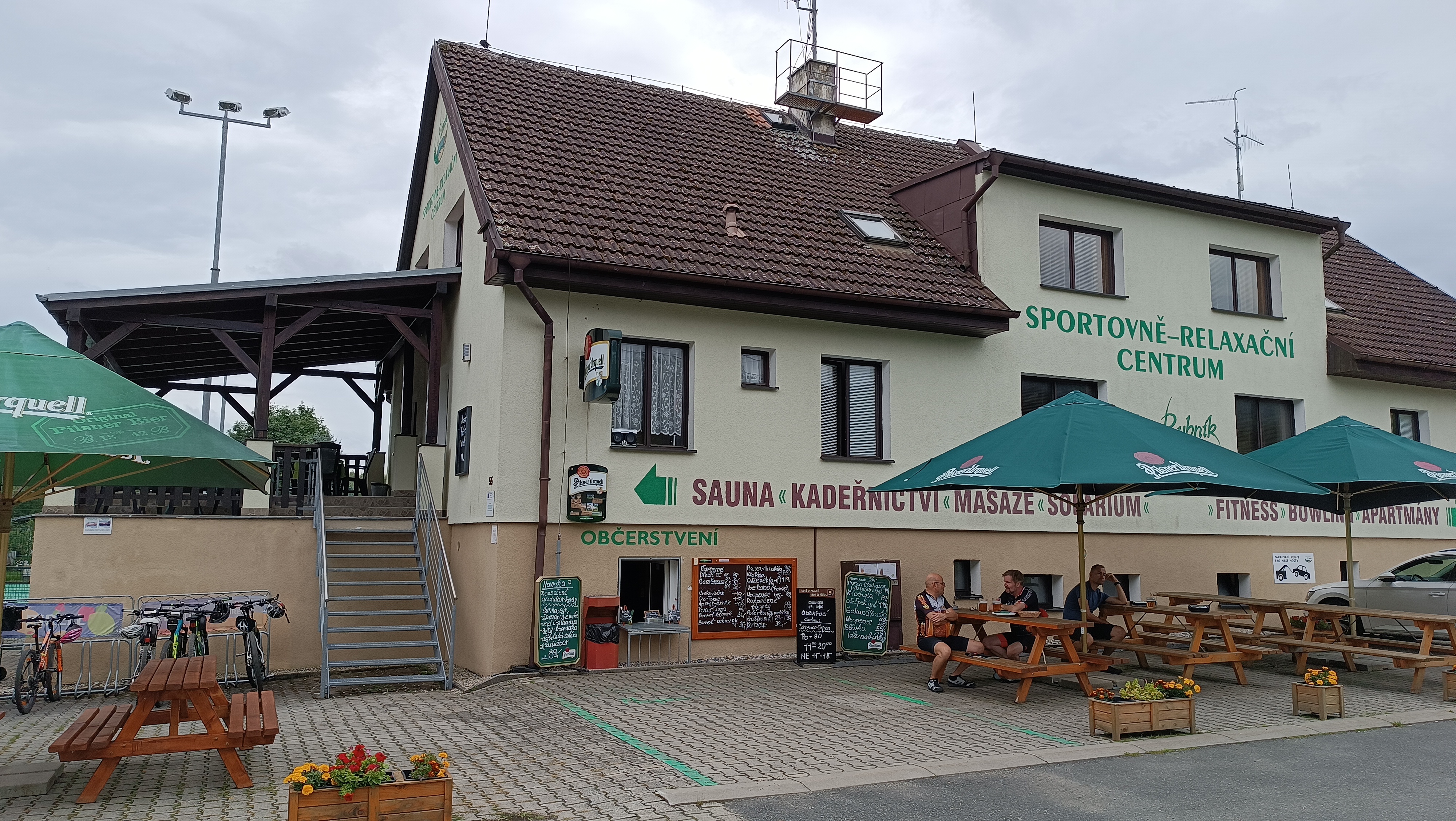 Občerstvení na bowlingu