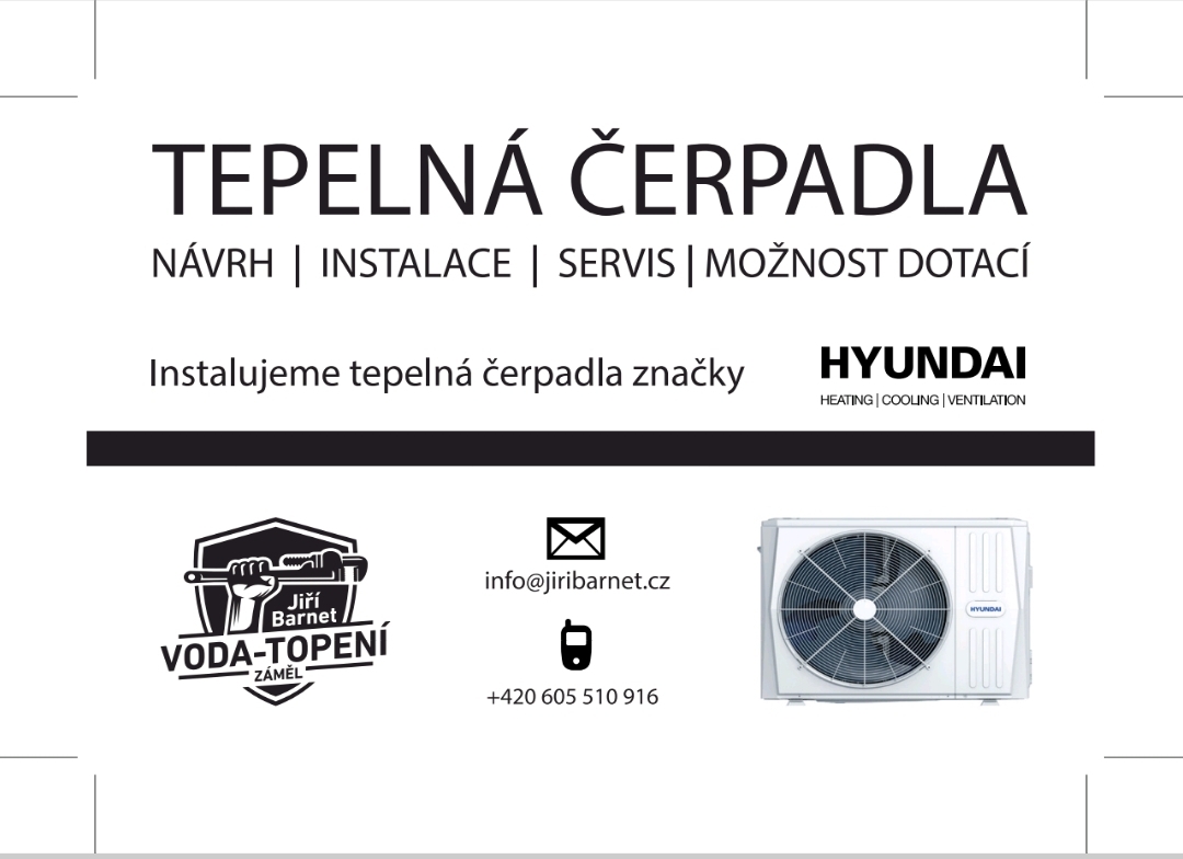 Jiří Barnet, instalatérské a topenářské práce, tepelná čerpadla foto 2