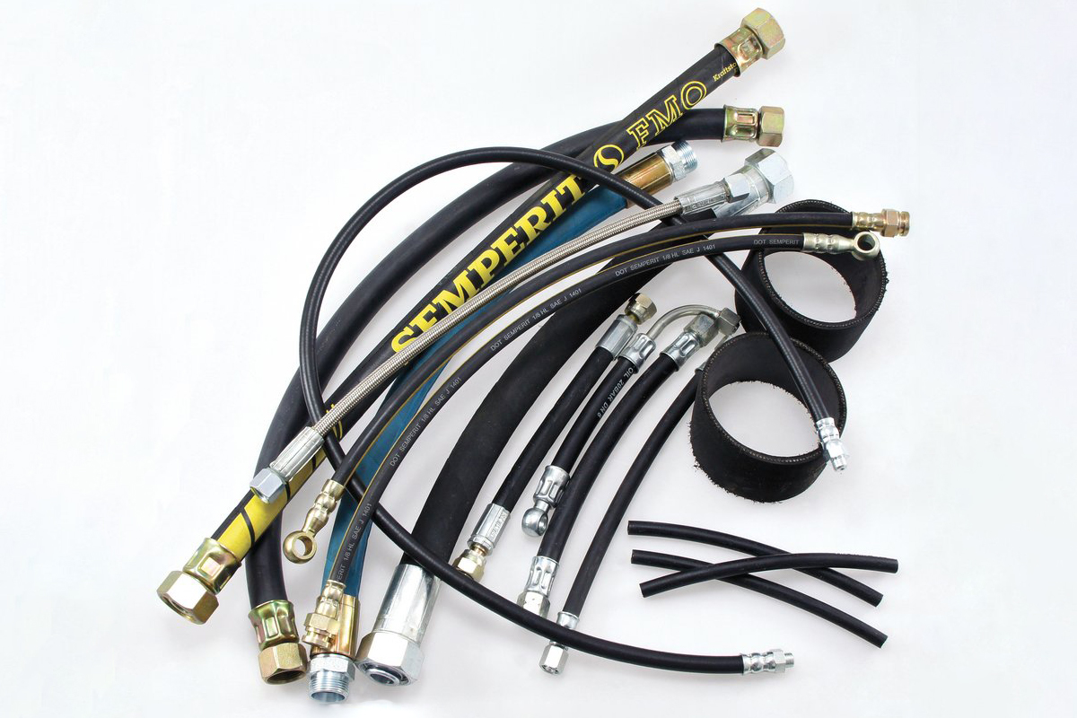 Výroba hydraulických hadic na míru