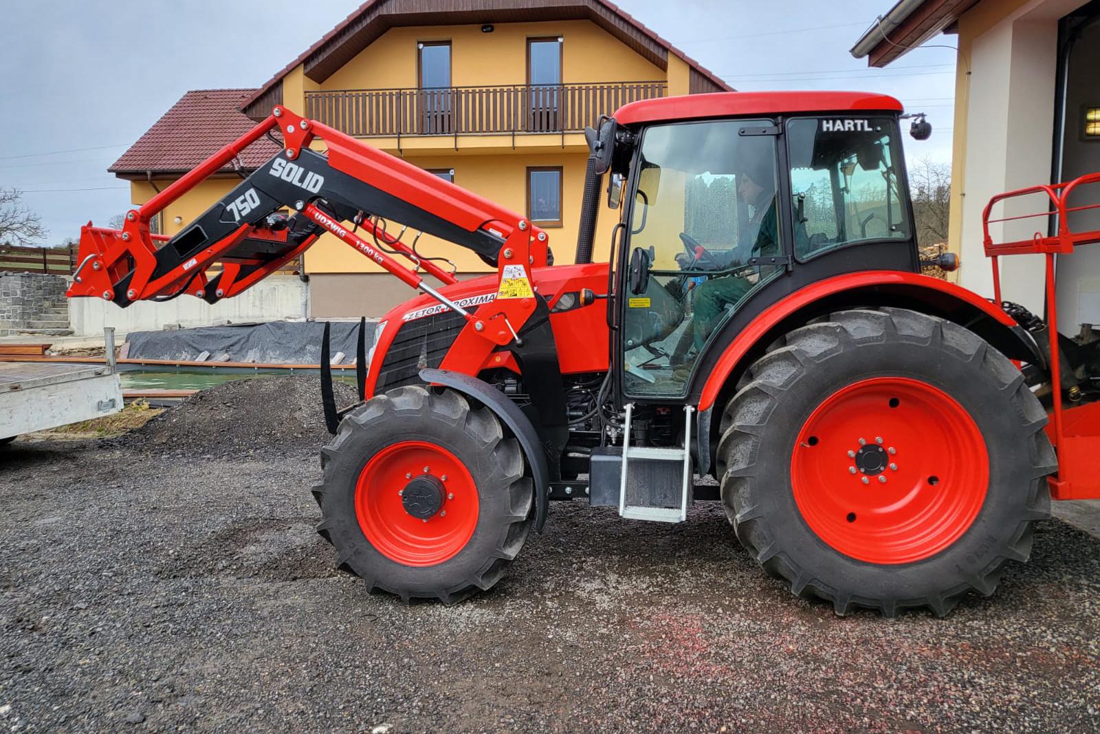 Čelní nakladač Solid 750 Strong