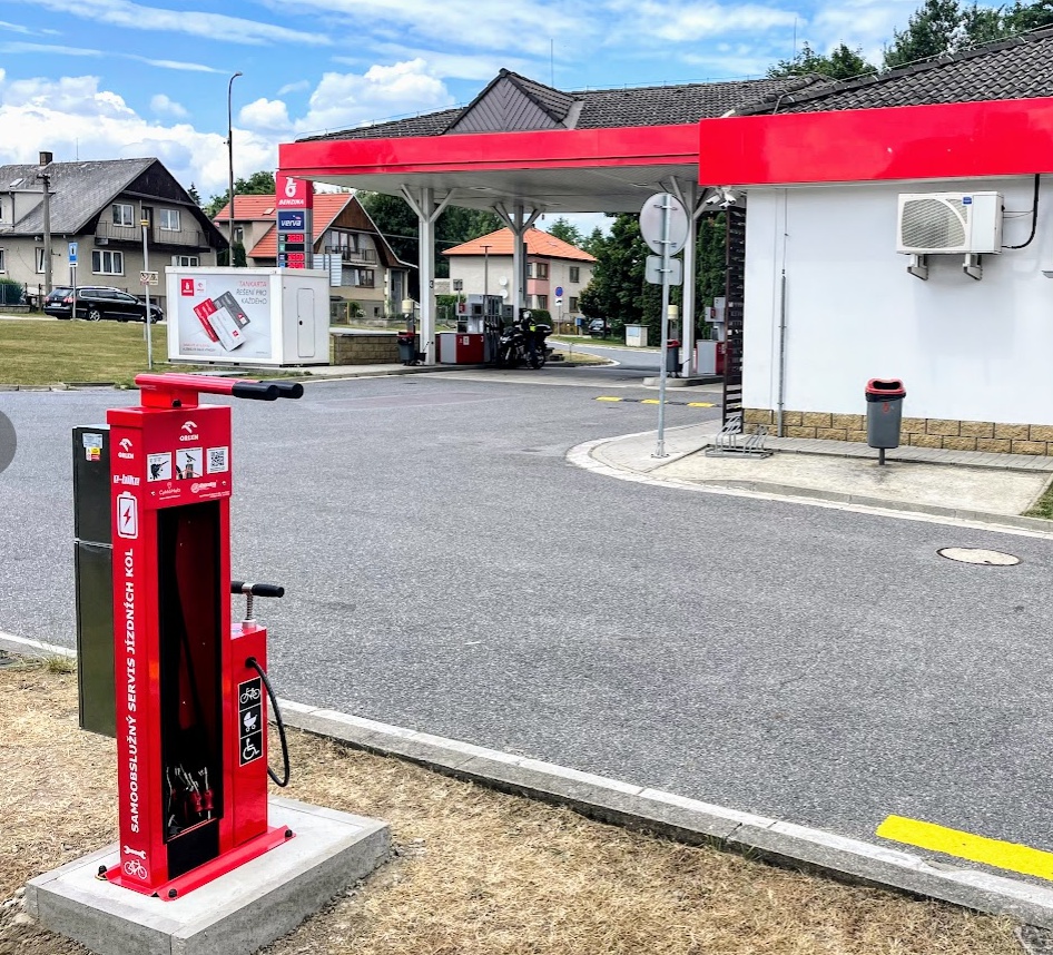 Nabíjecí stanice ČS ORLEN Slavonice foto 1
