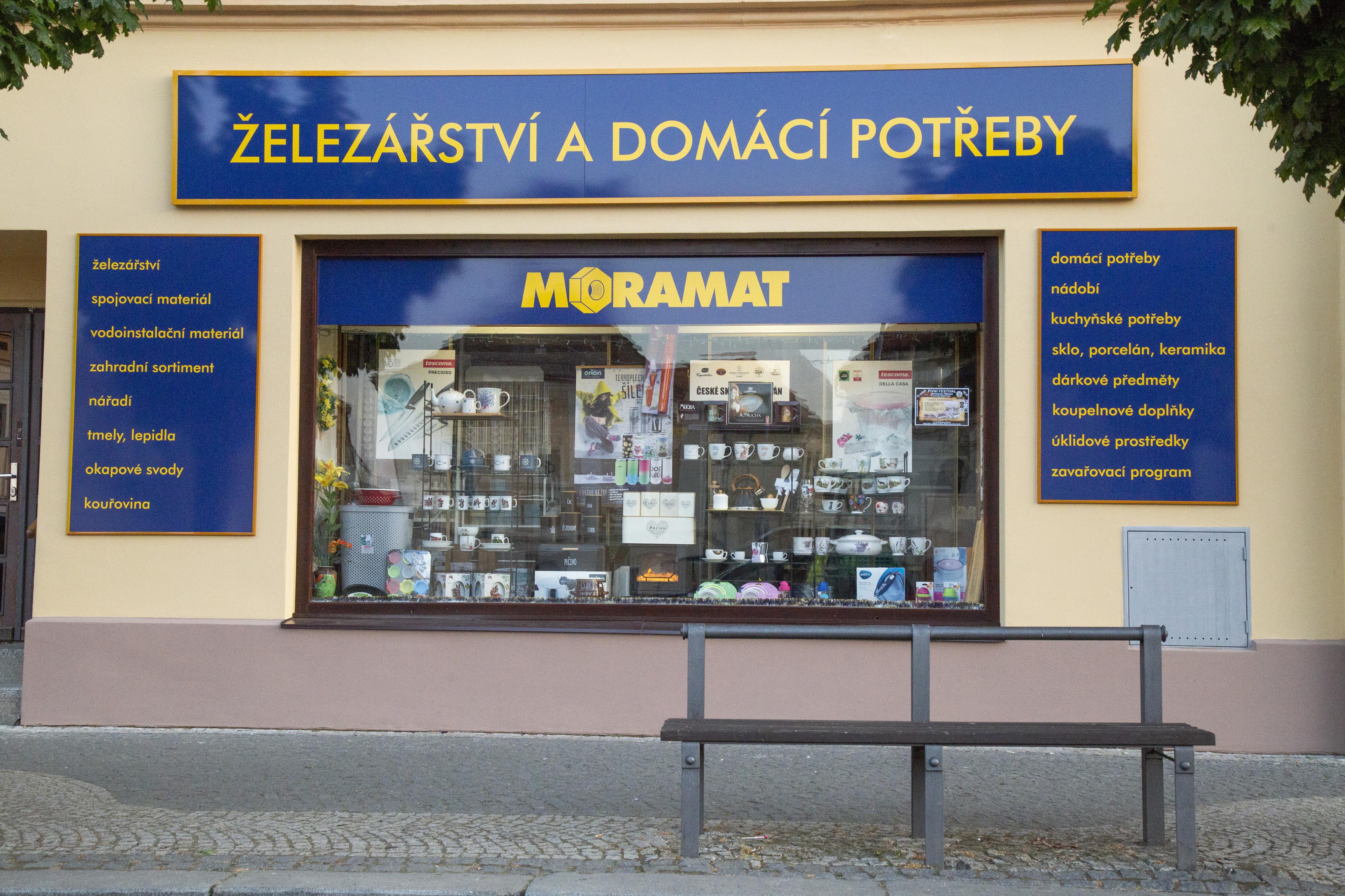 ŽELEZÁŘSTVÍ A DOMÁCÍ POTŘEBY - MORAMAT