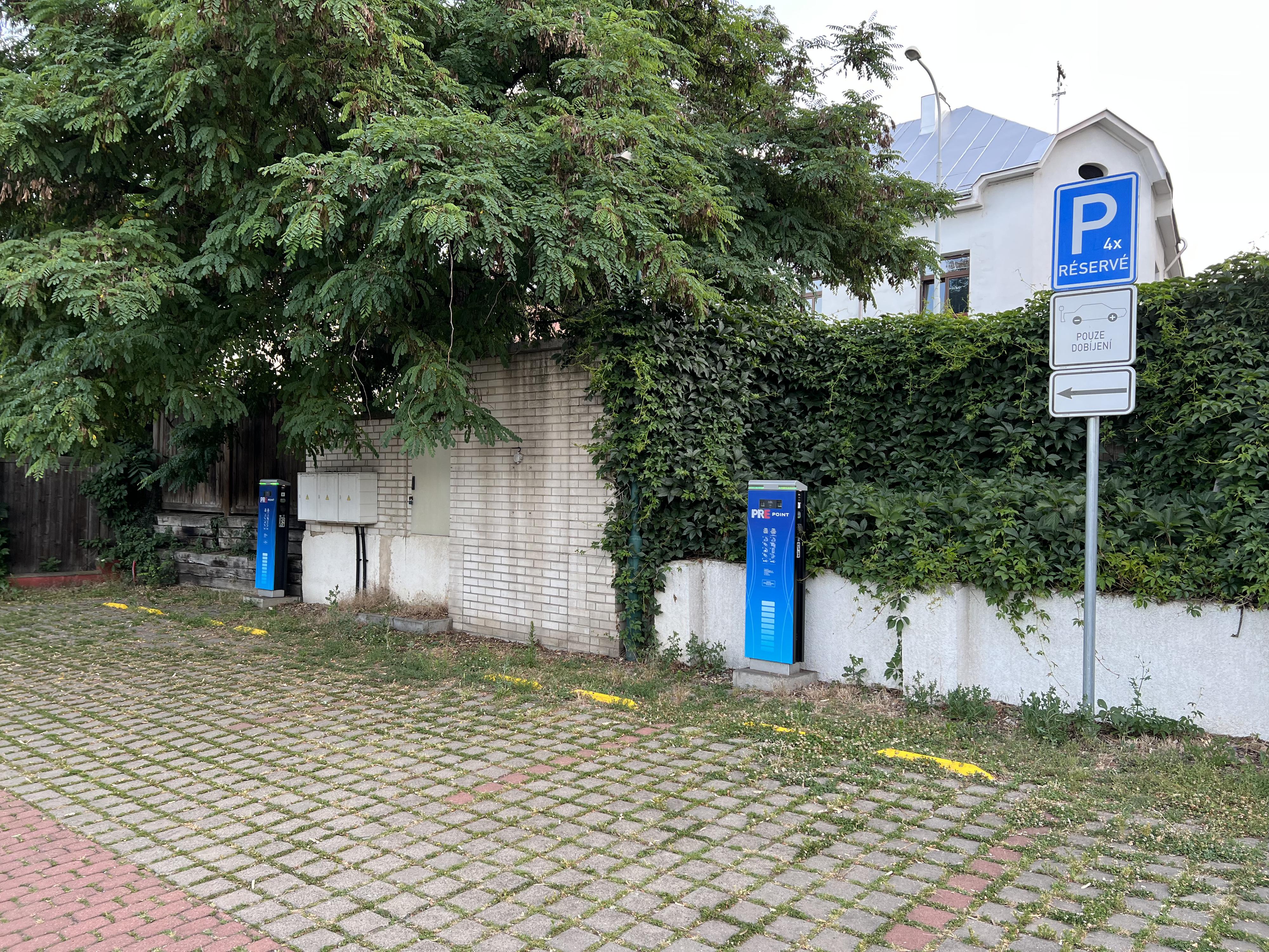 PREpoint - nabíjecí stanice PRE