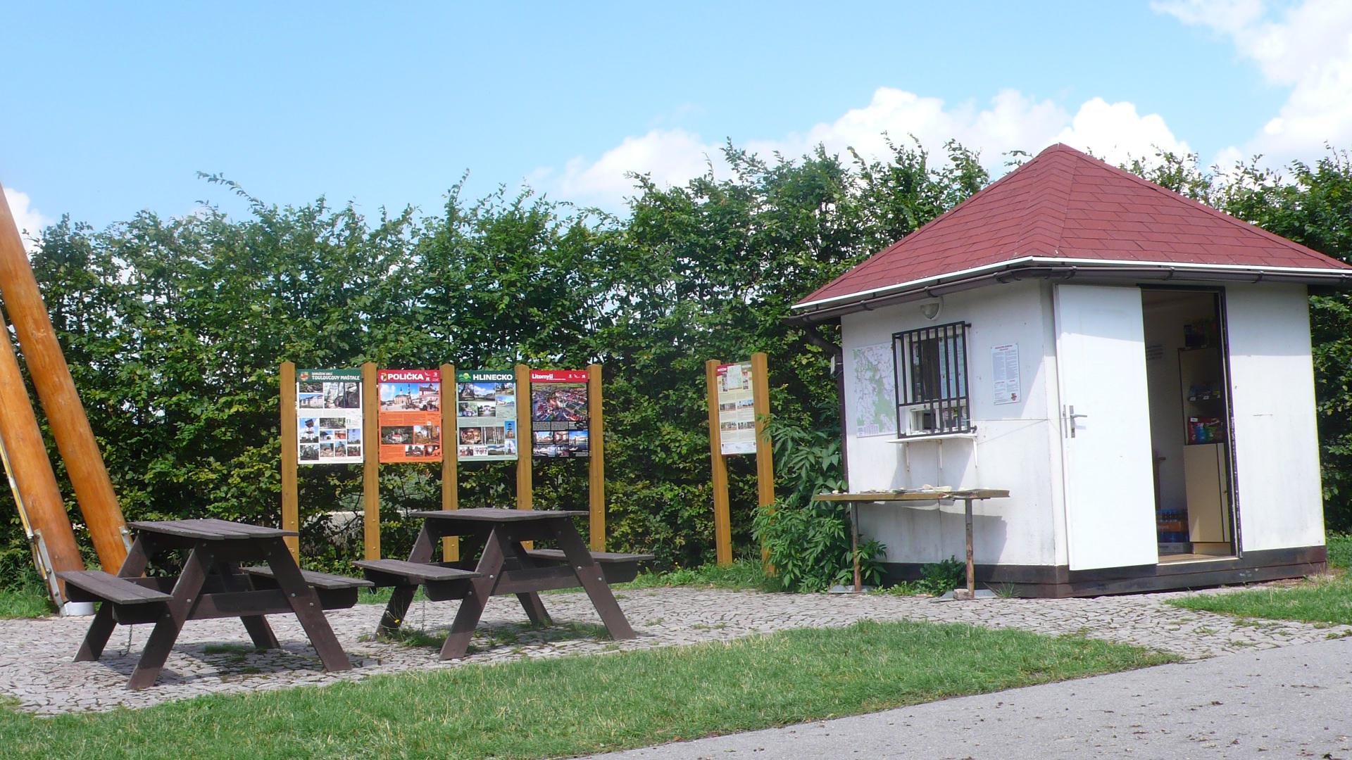 Občertsvení Rozhledna Borůvka