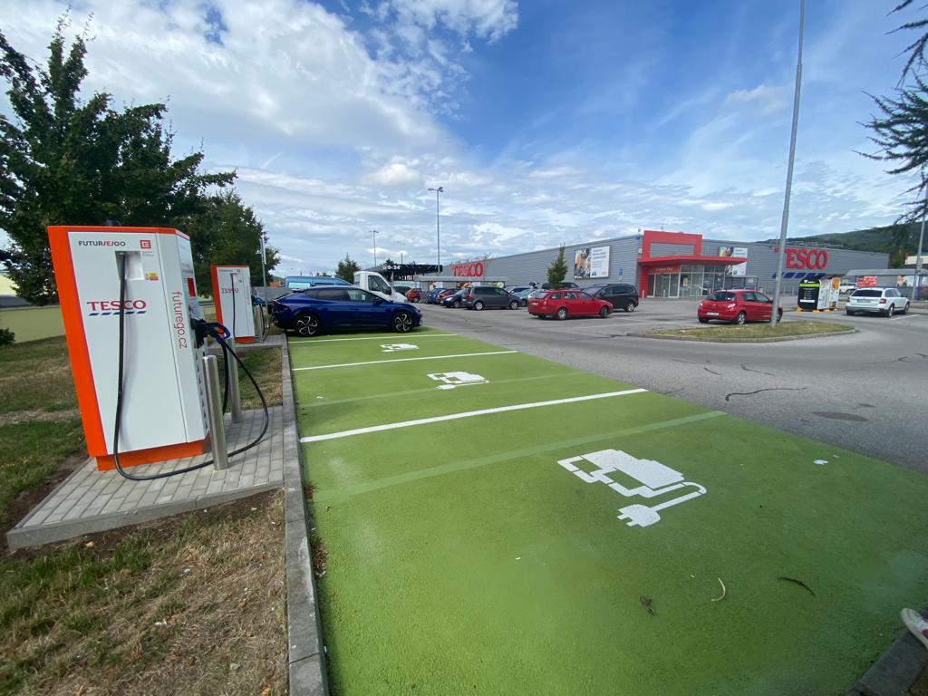 Nabíjecí stanice ČEZ foto 2