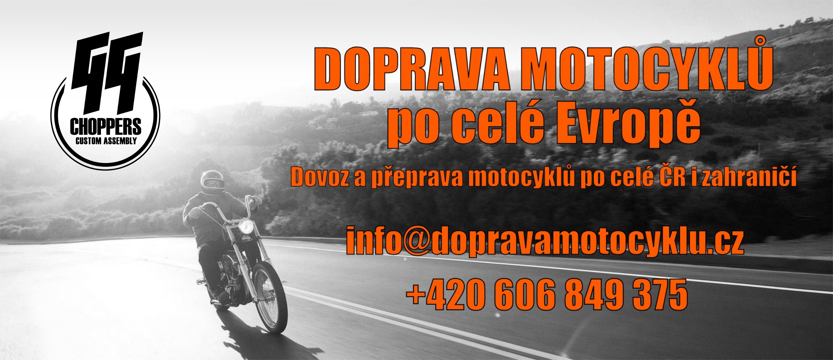 GG Choppers - Doprava motocyklů foto 2