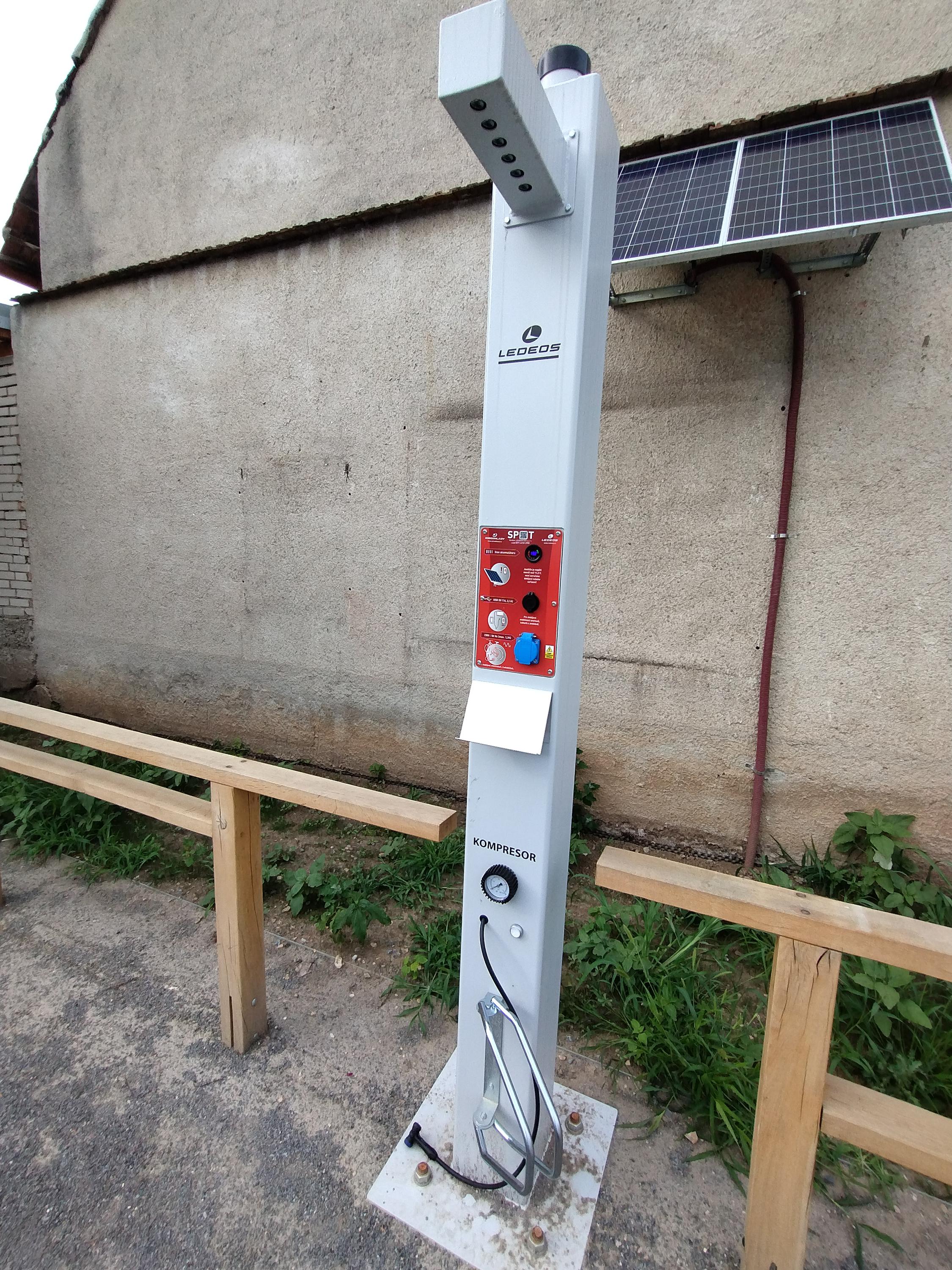 Nabíjecí zásuvka pro elektrokola Sudoměřice foto 2