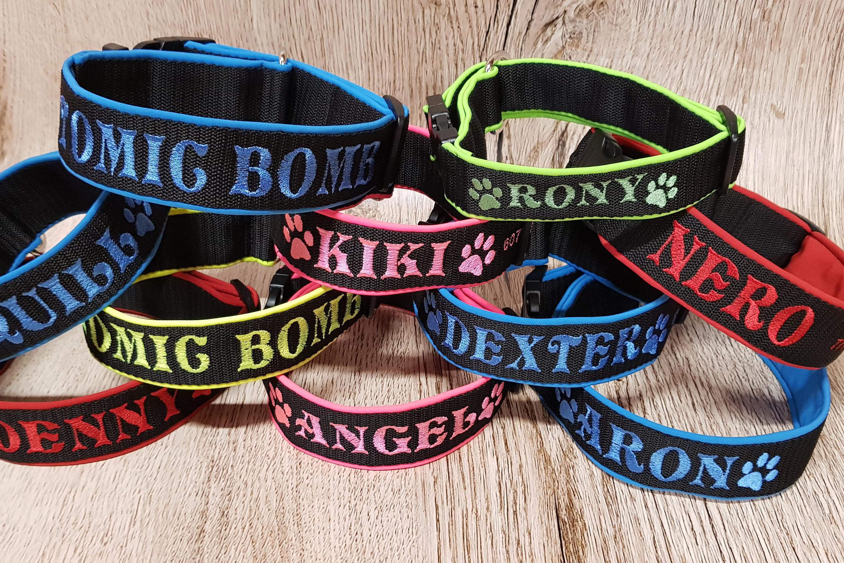 Vodítka BETY - Obojky se jménem