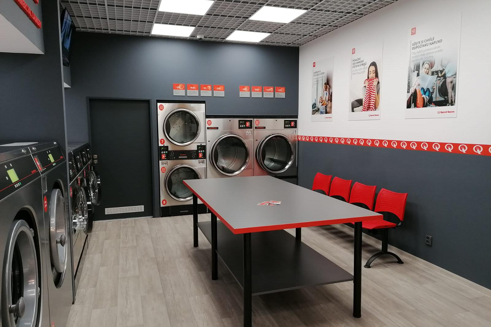 Samoobslužná prádelna Speed Queen