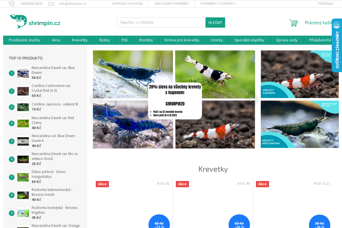 Shrimpin.cz