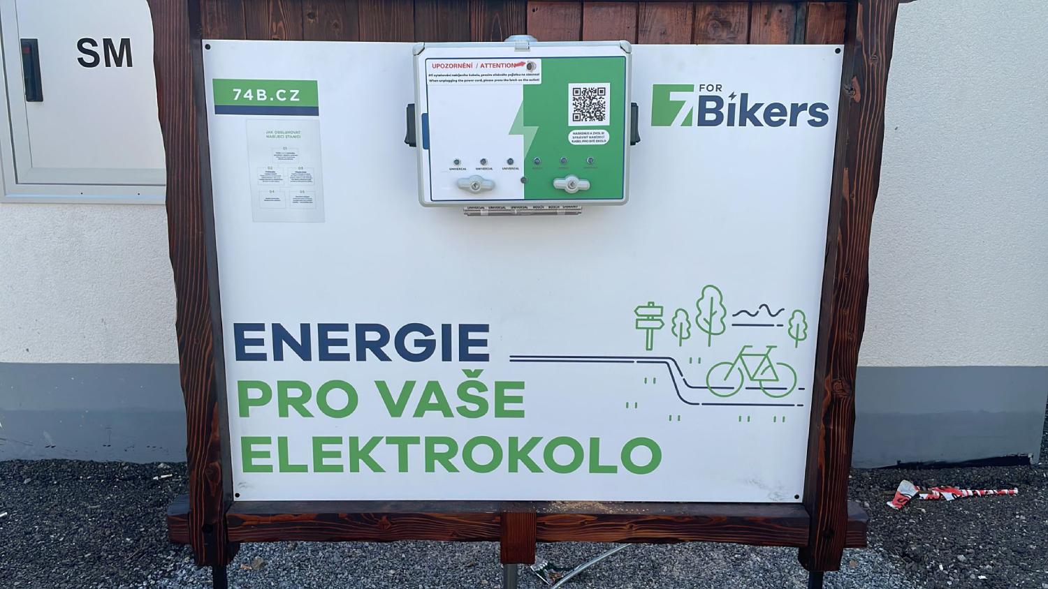 Nabíjecí stanice Pivovar Rožmberk