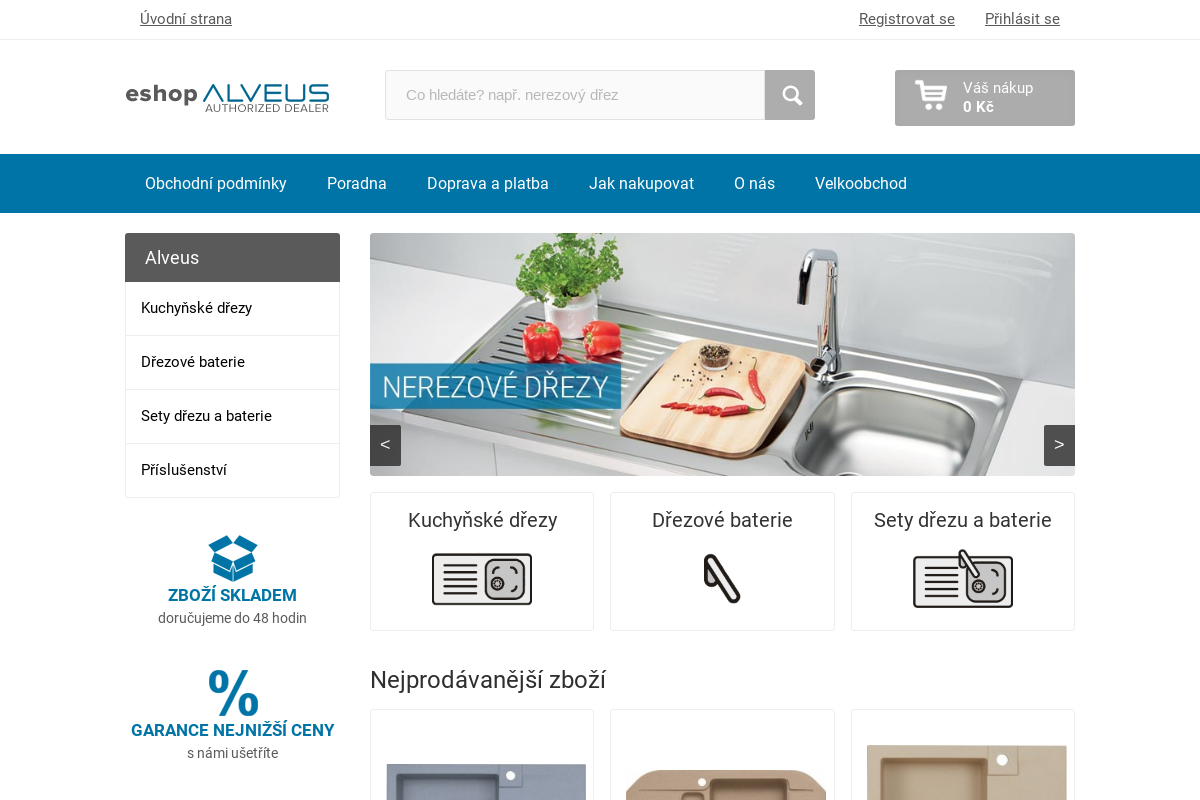 eshopAlveus.cz