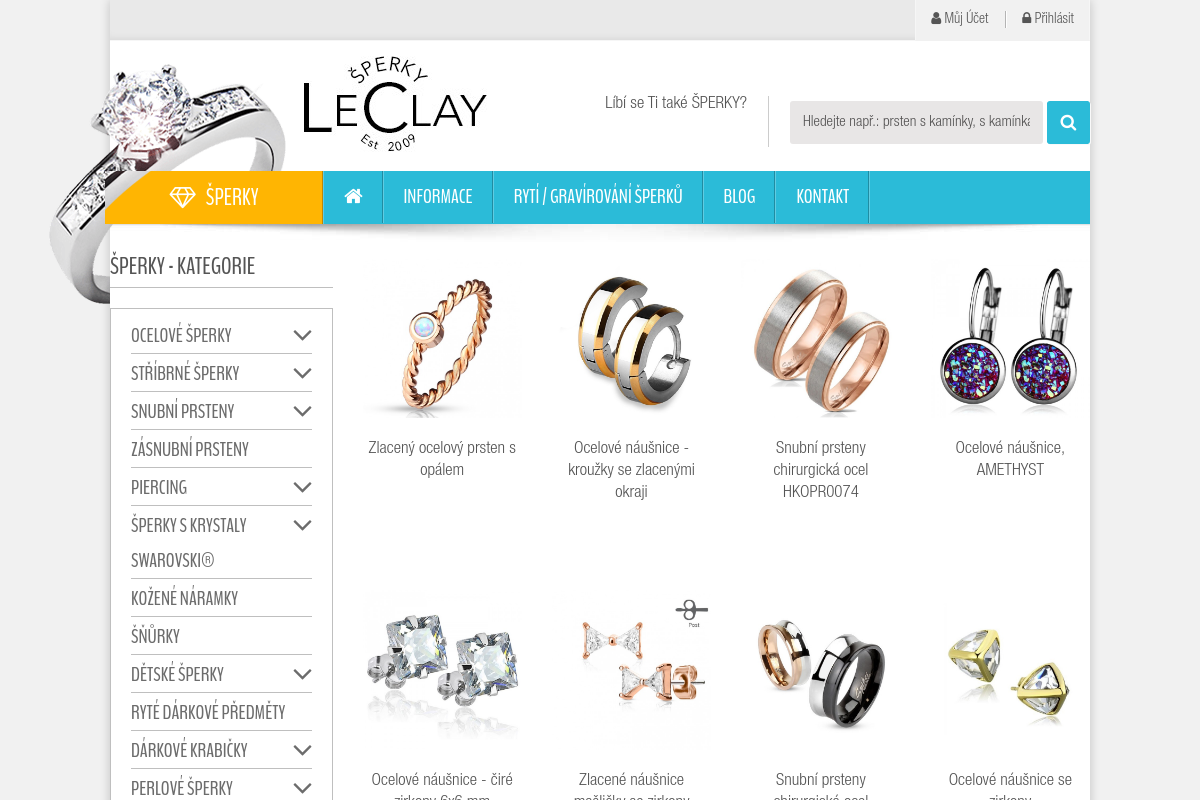 Šperky LeClay