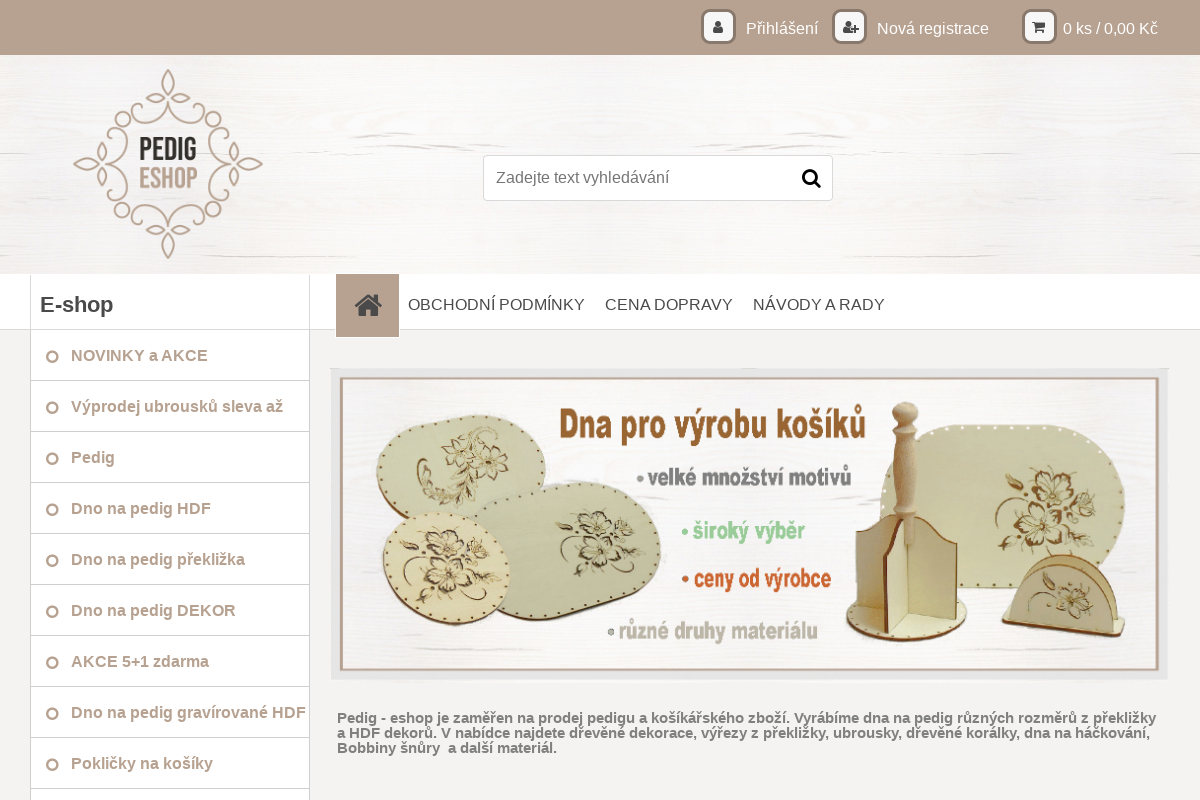Pedig-eshop.cz