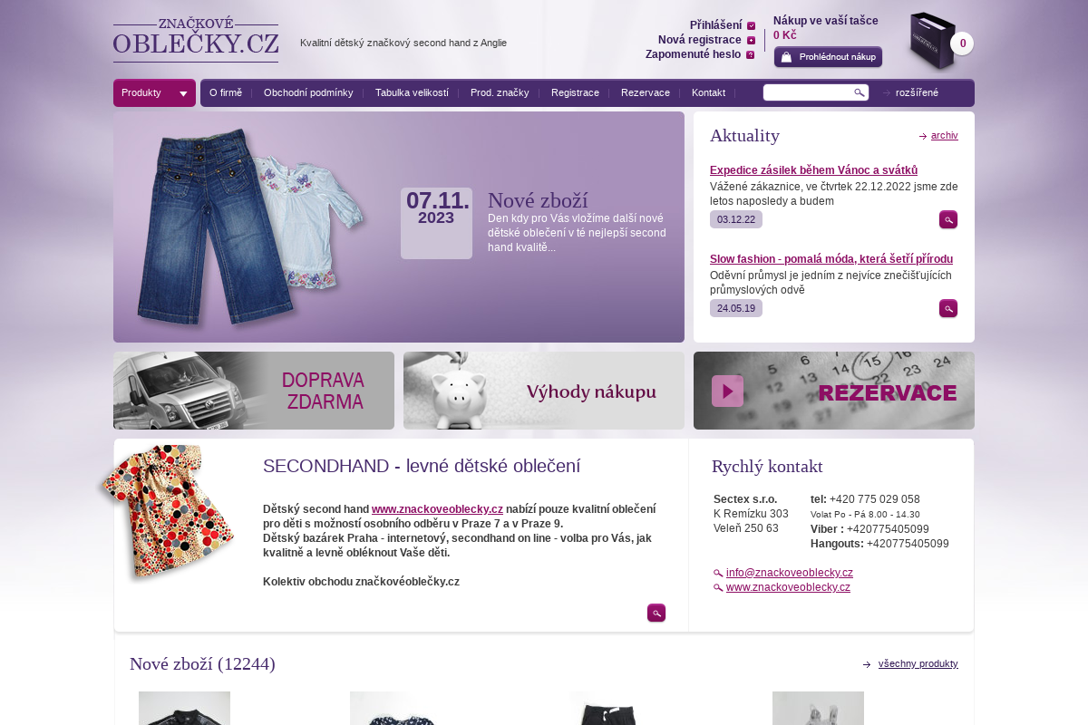 Značkové oblečky.cz