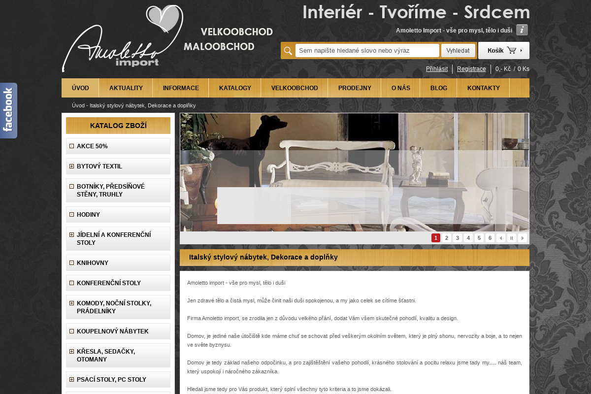 Amoletto import- Miluše Votava Kolářová