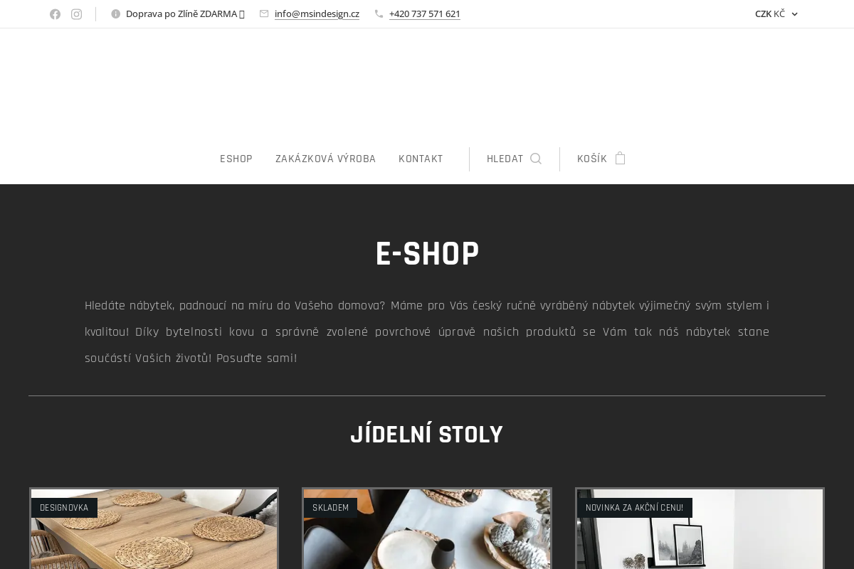 Msindesign.cz/internetovy-obchod