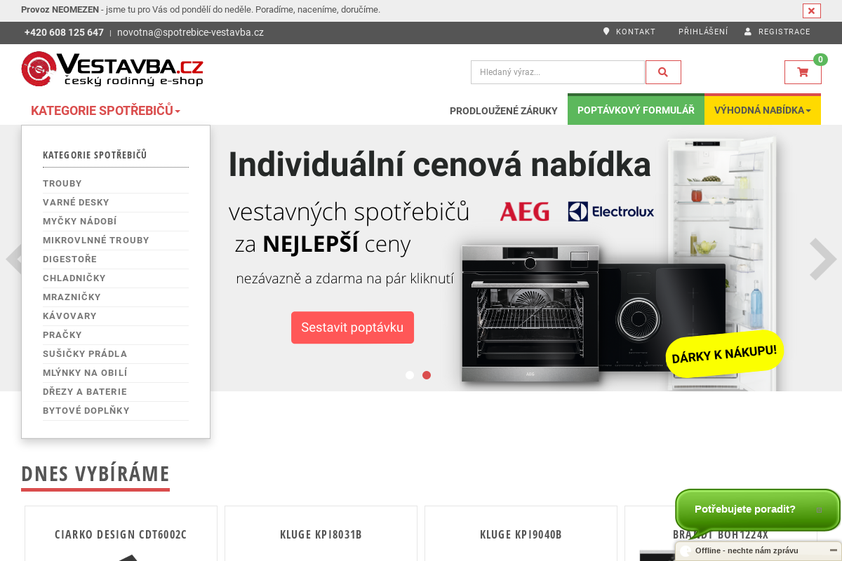 Vestavba.cz | Český rodinný eshop