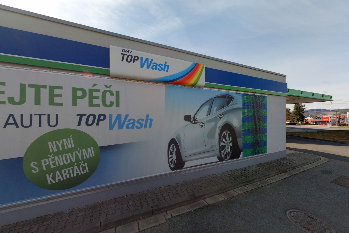 OMV TOP Wash - mycí linka