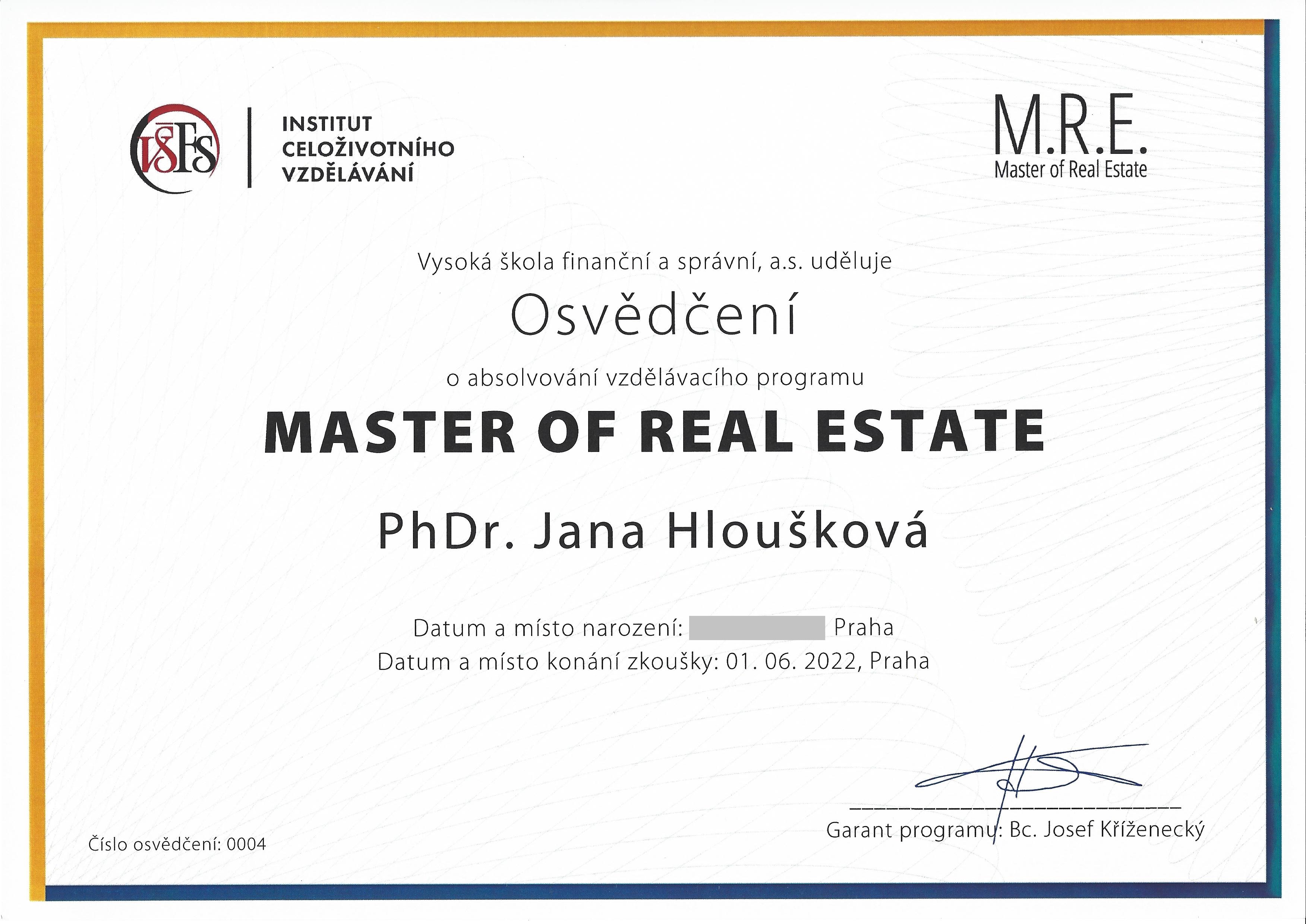 PhDr. Jana Hloušková - HLOUŠEK REALITY foto 3