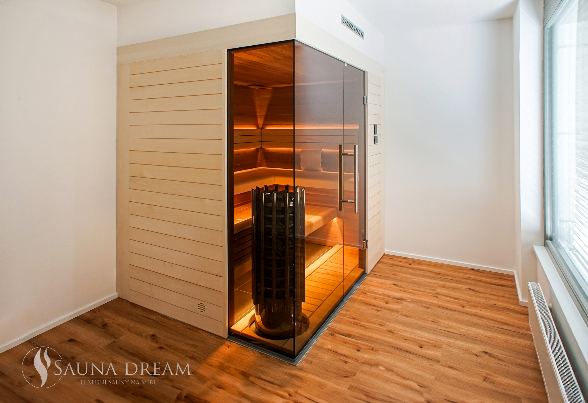 Luxusní finské sauny na míru foto 2