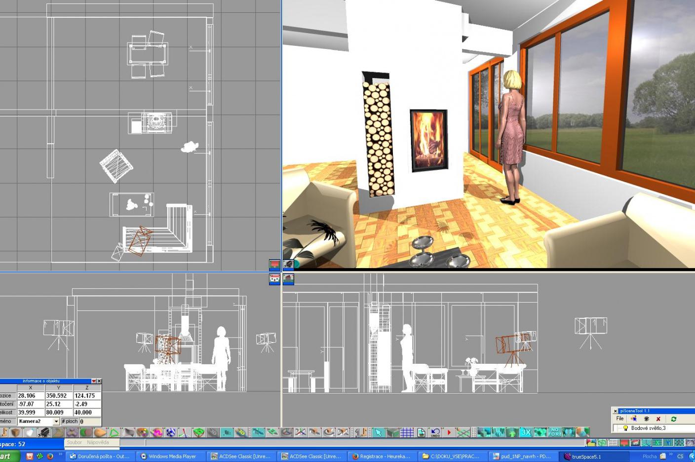 3D návrhy - vizualizace a projekty.