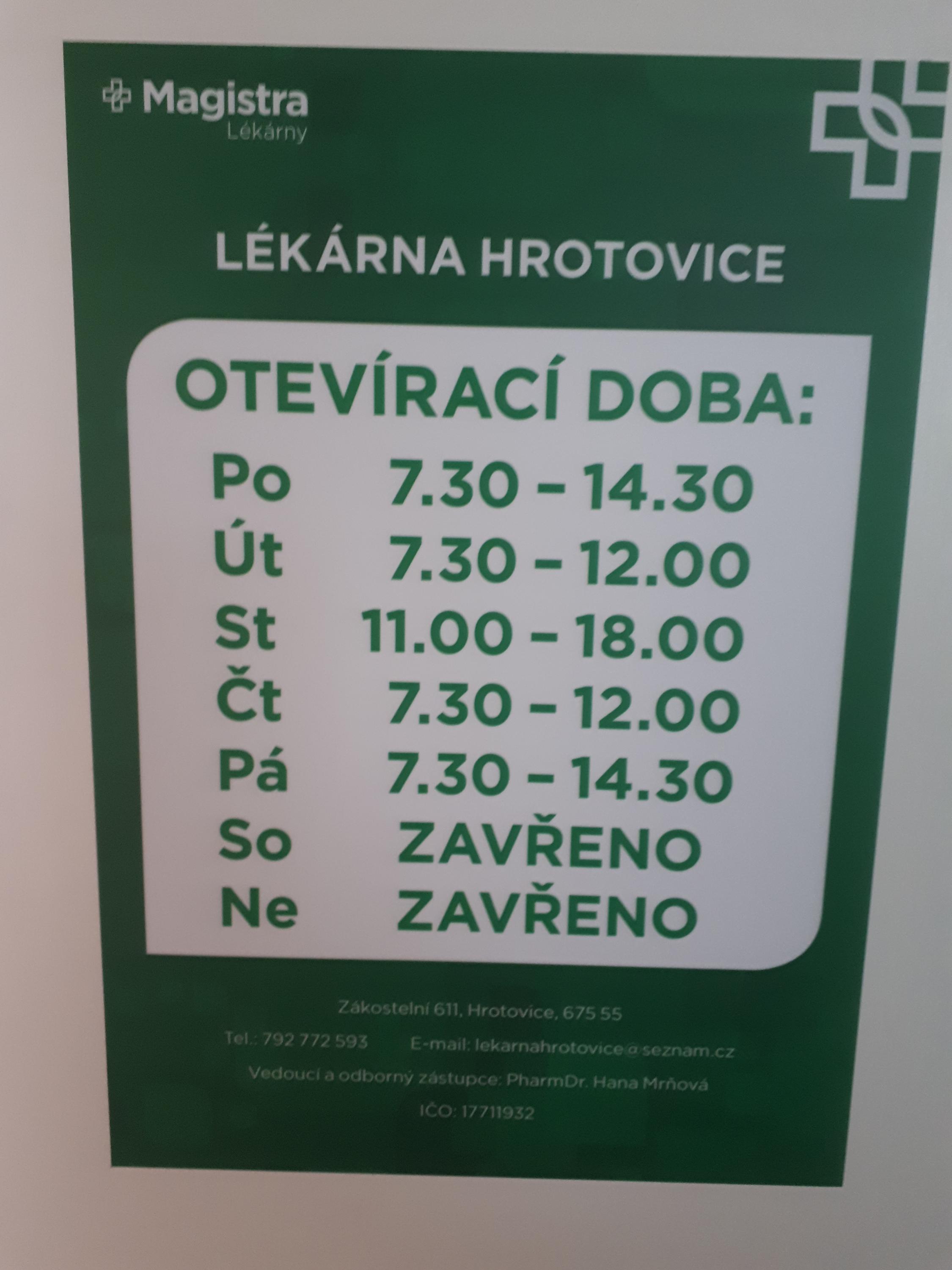 Lékárna Hrotovice foto 2