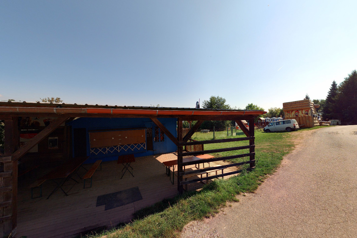 Modrý stánek u Copánka