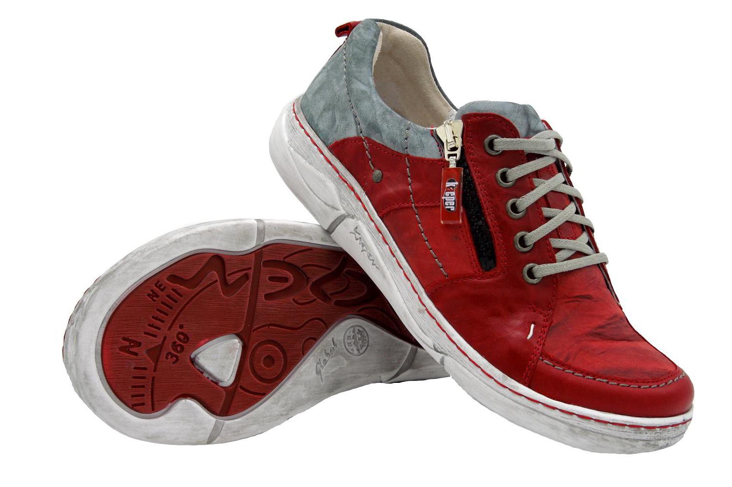 Dámské polobotky Kacper, pohodlné boty na klínku