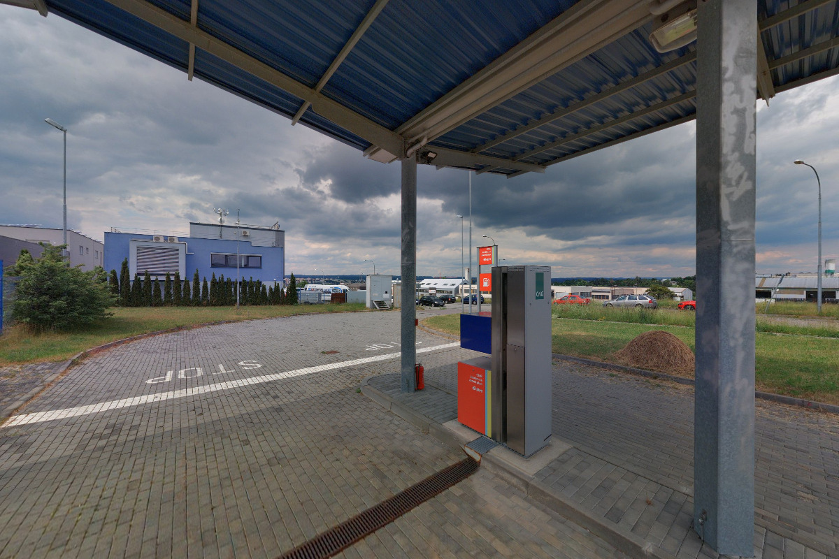 Innogy plnicí stanice CNG