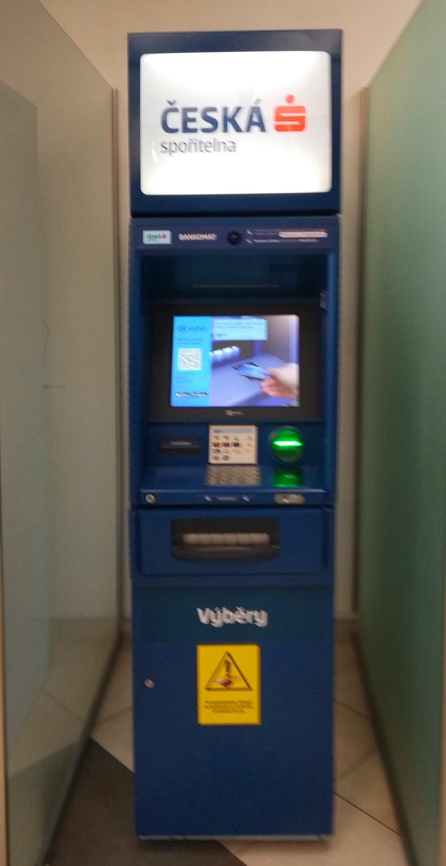 Bankomat České spořitelny foto 4