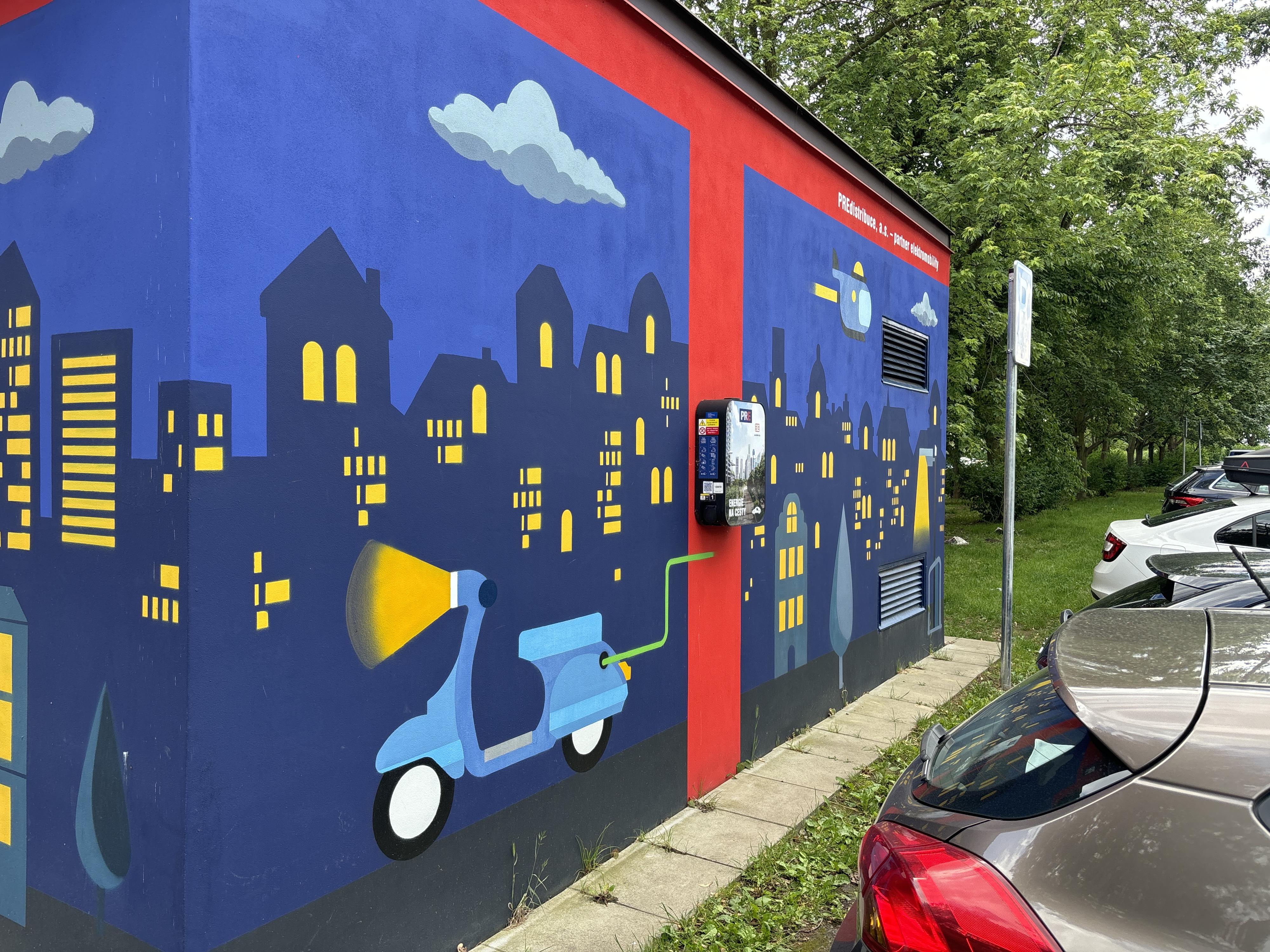 PREpoint - nabíjecí stanice PRE