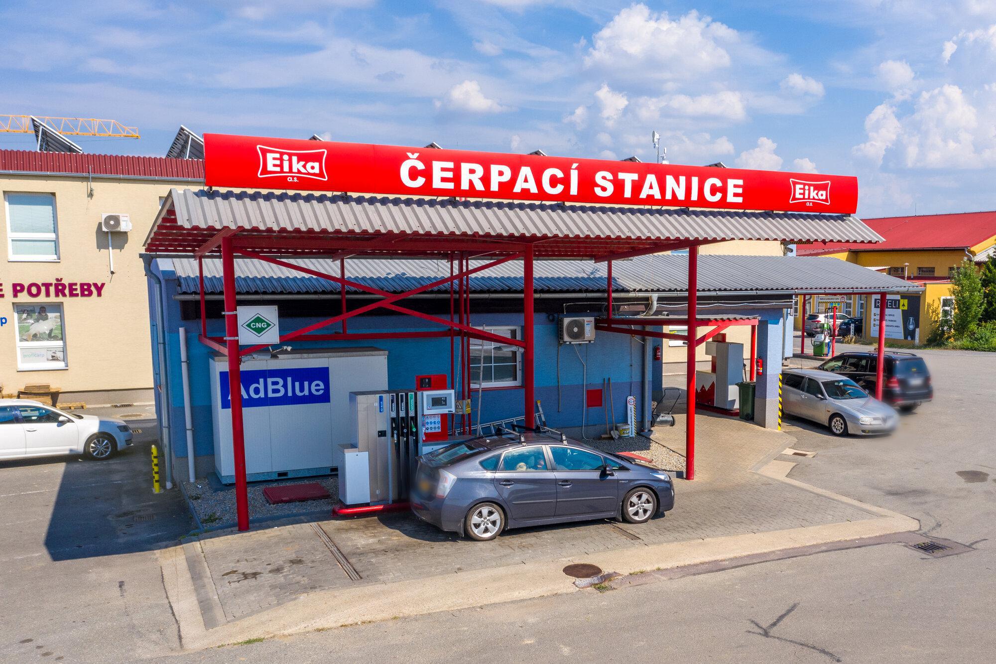 EIKA ZNOJMO, a.s. - čerpací stanice