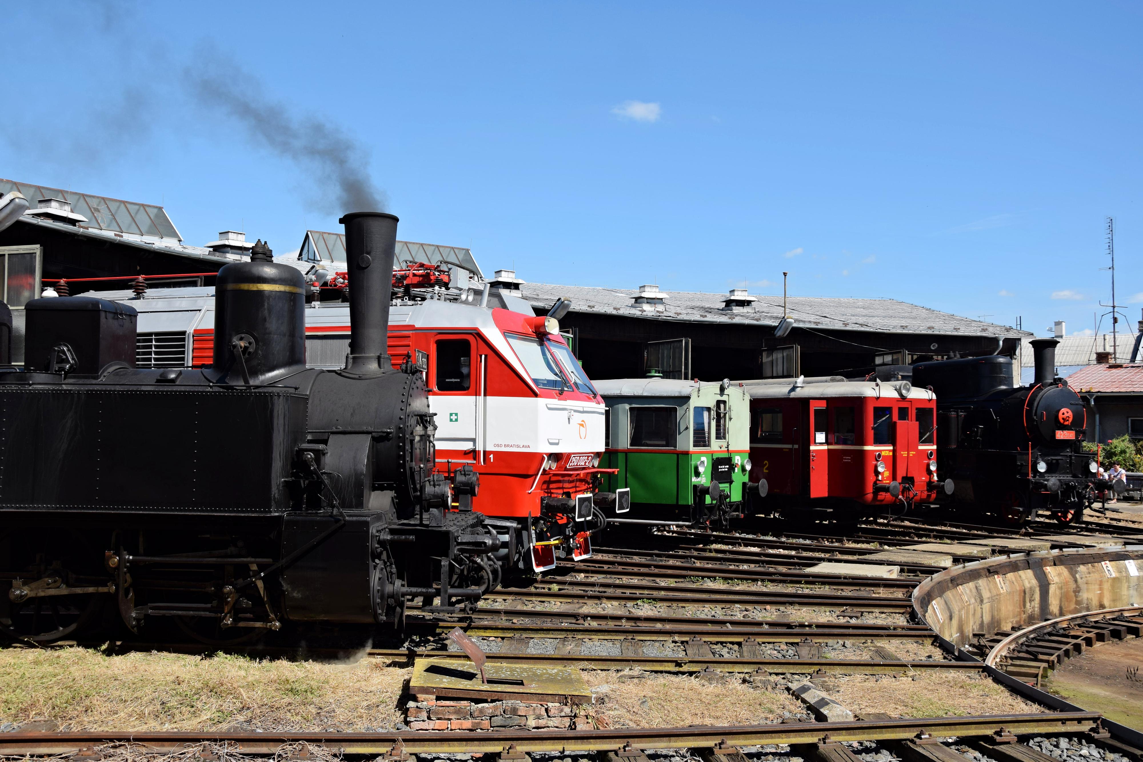 Expozice železničního muzea ČD