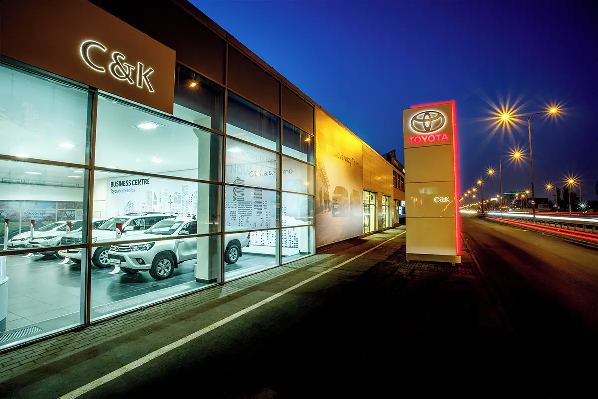 Toyota Brno - C&K člen skupiny AUTO UH a.s.