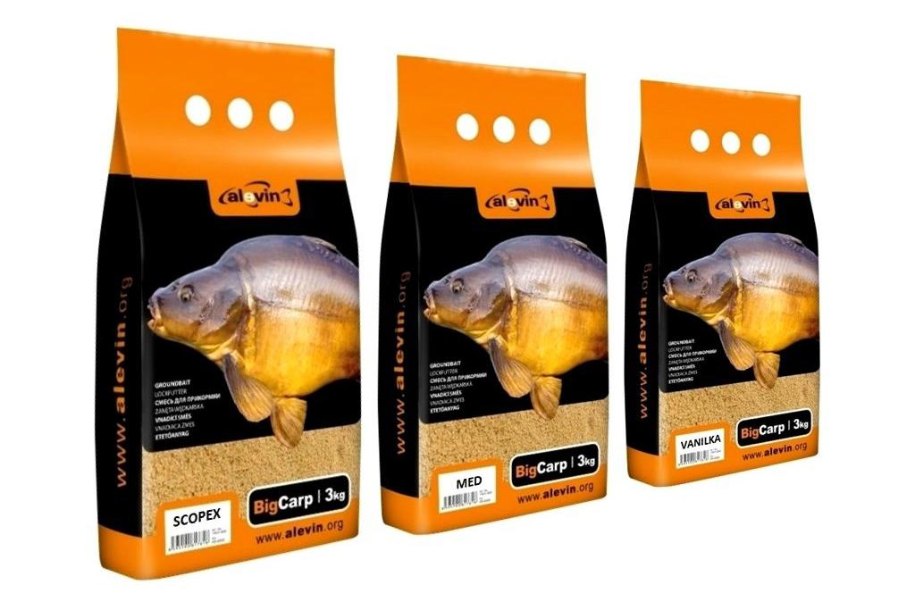 KRMENÍ PRO RYBY, PARTIKL, VNADÍCÍ SMĚSI atd...