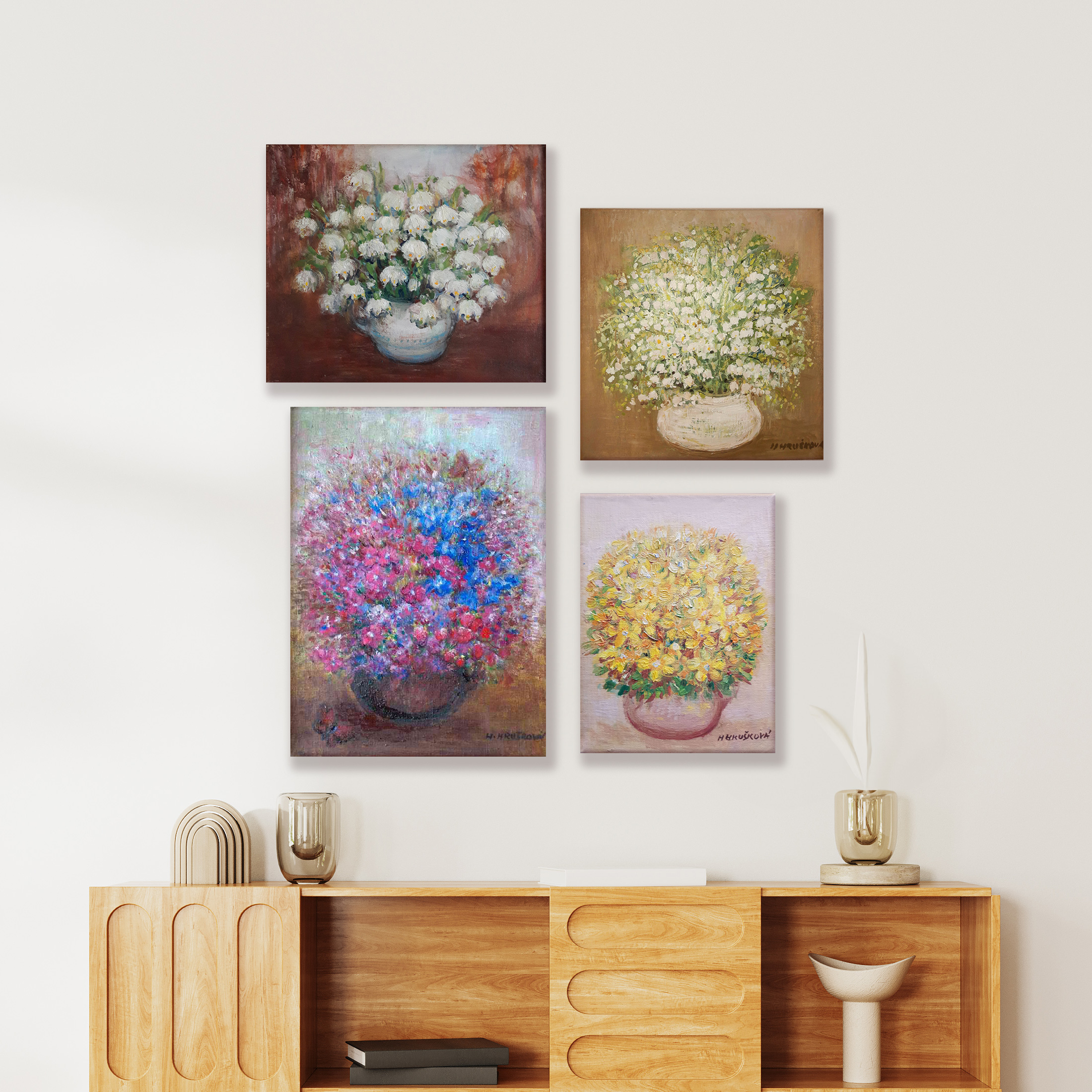 Akademická malířka Helena Hrušková-Štefková foto 4