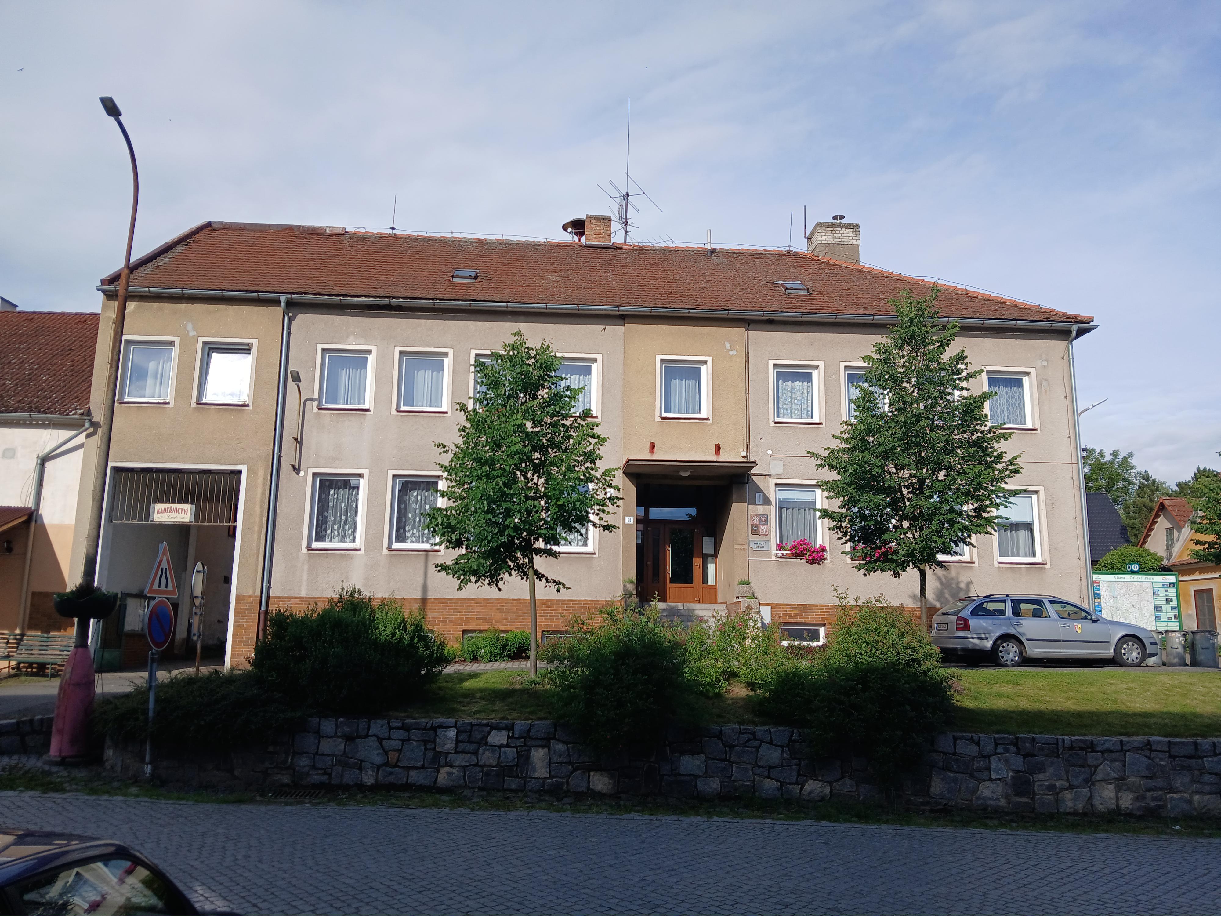 Orlík nad Vltavou - obecní úřad