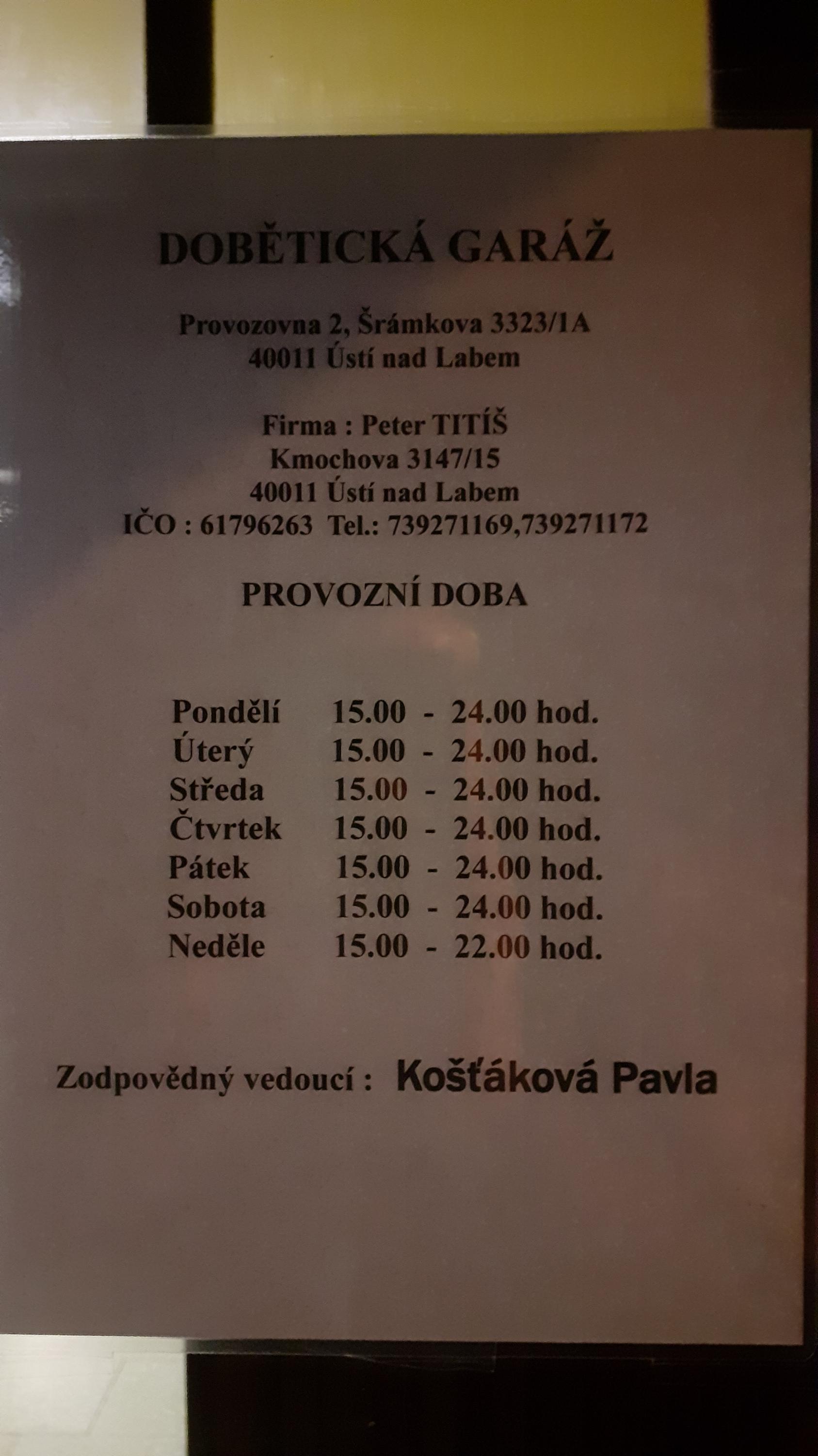 Dobětická garáž foto 6