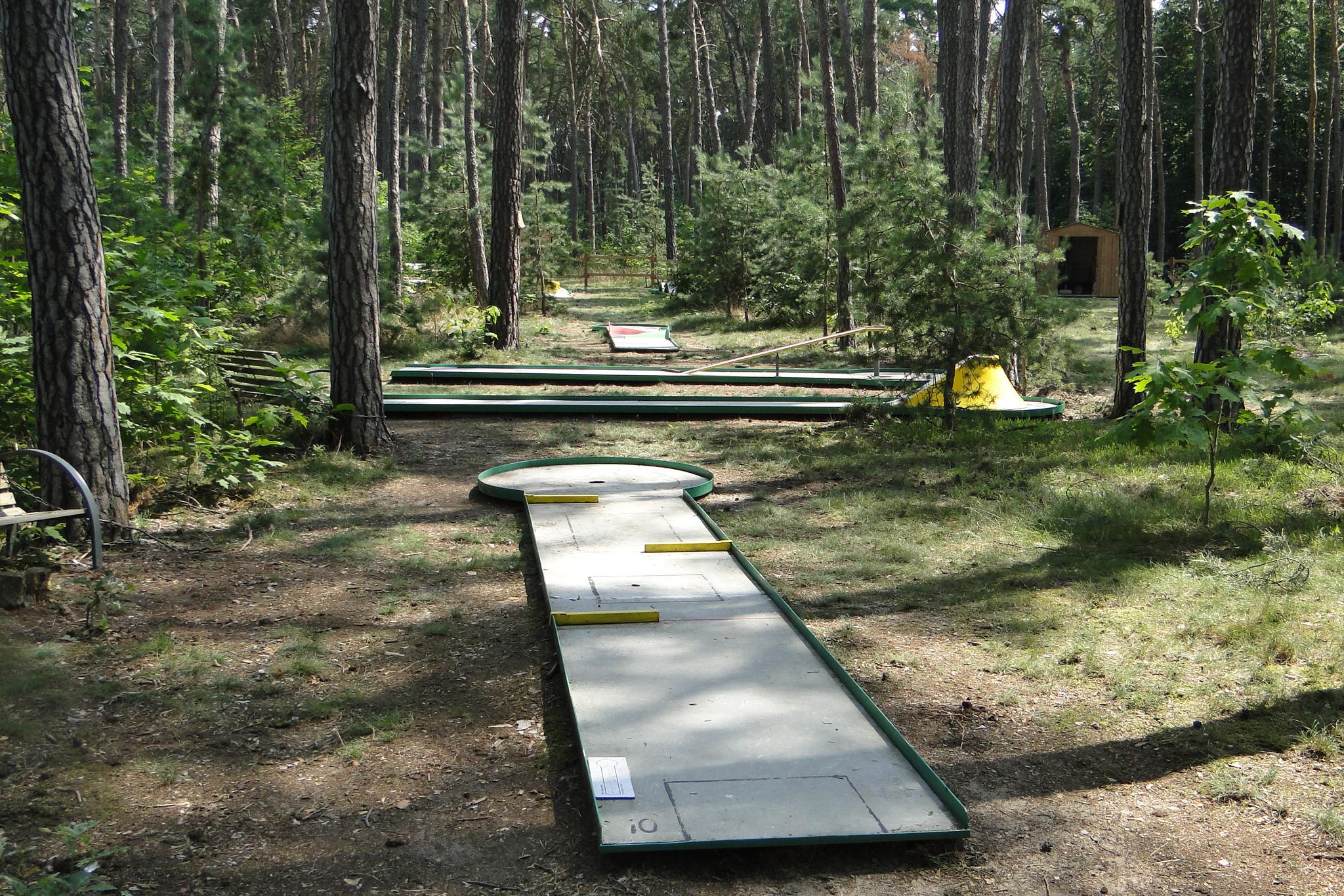 Minigolf Jezero Lhota