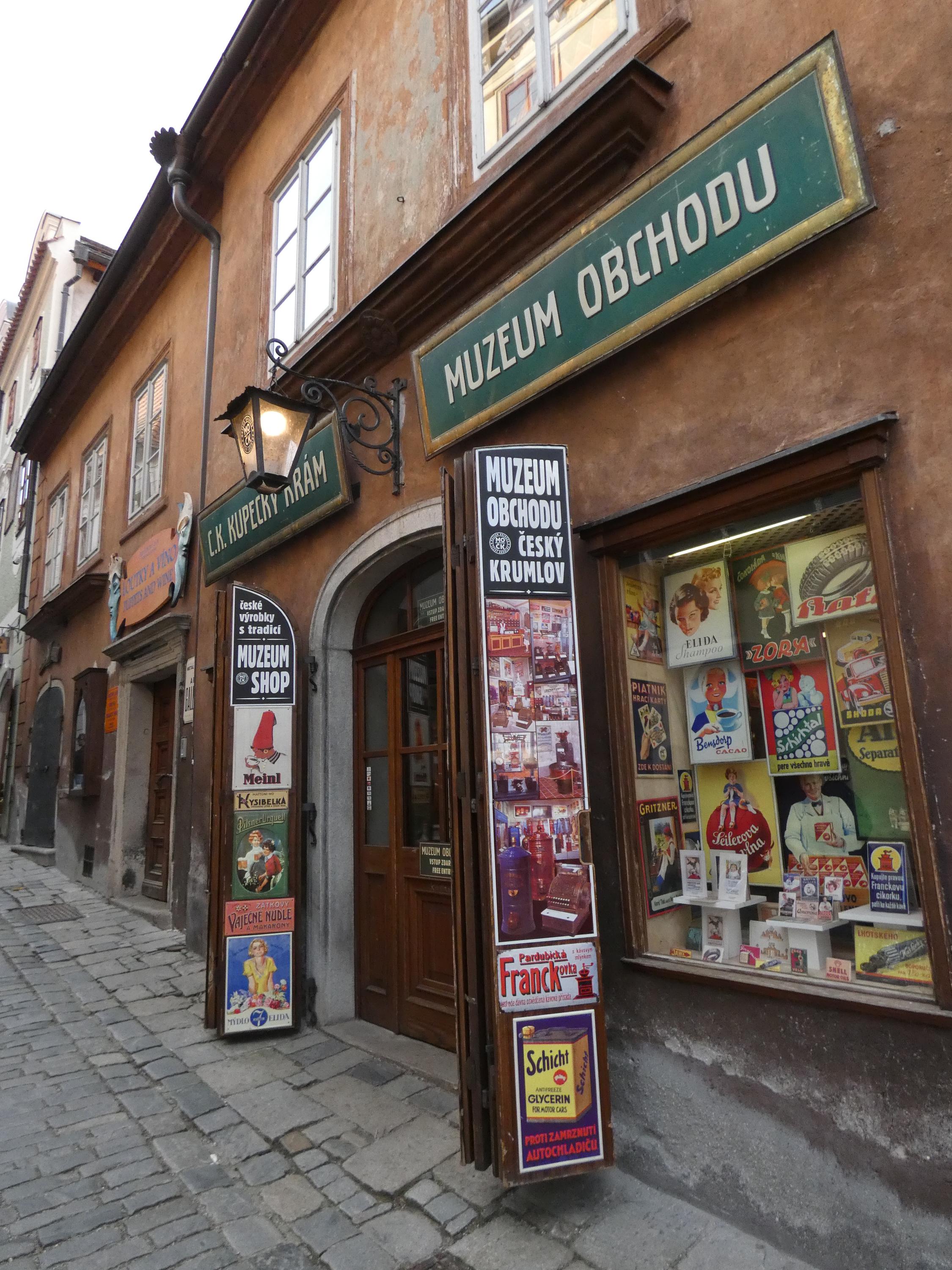 Muzeum obchodu Český Krumlov foto 6
