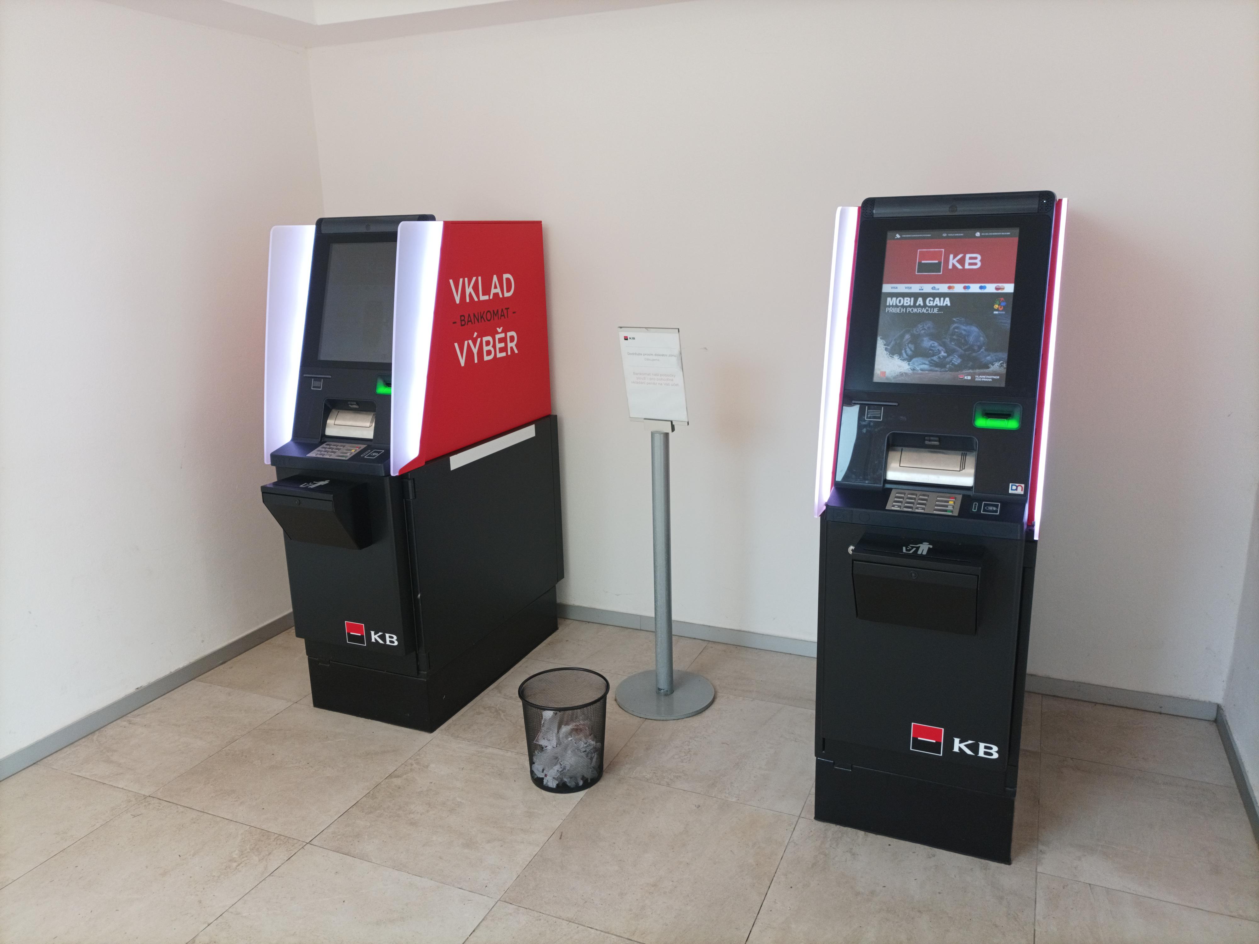 Bankomat Komerční banky