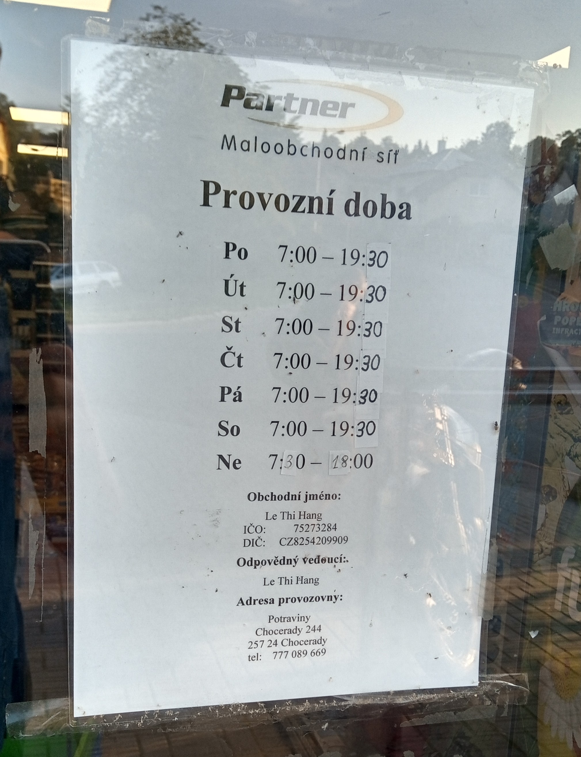 Potraviny Chocerady 244 foto 3