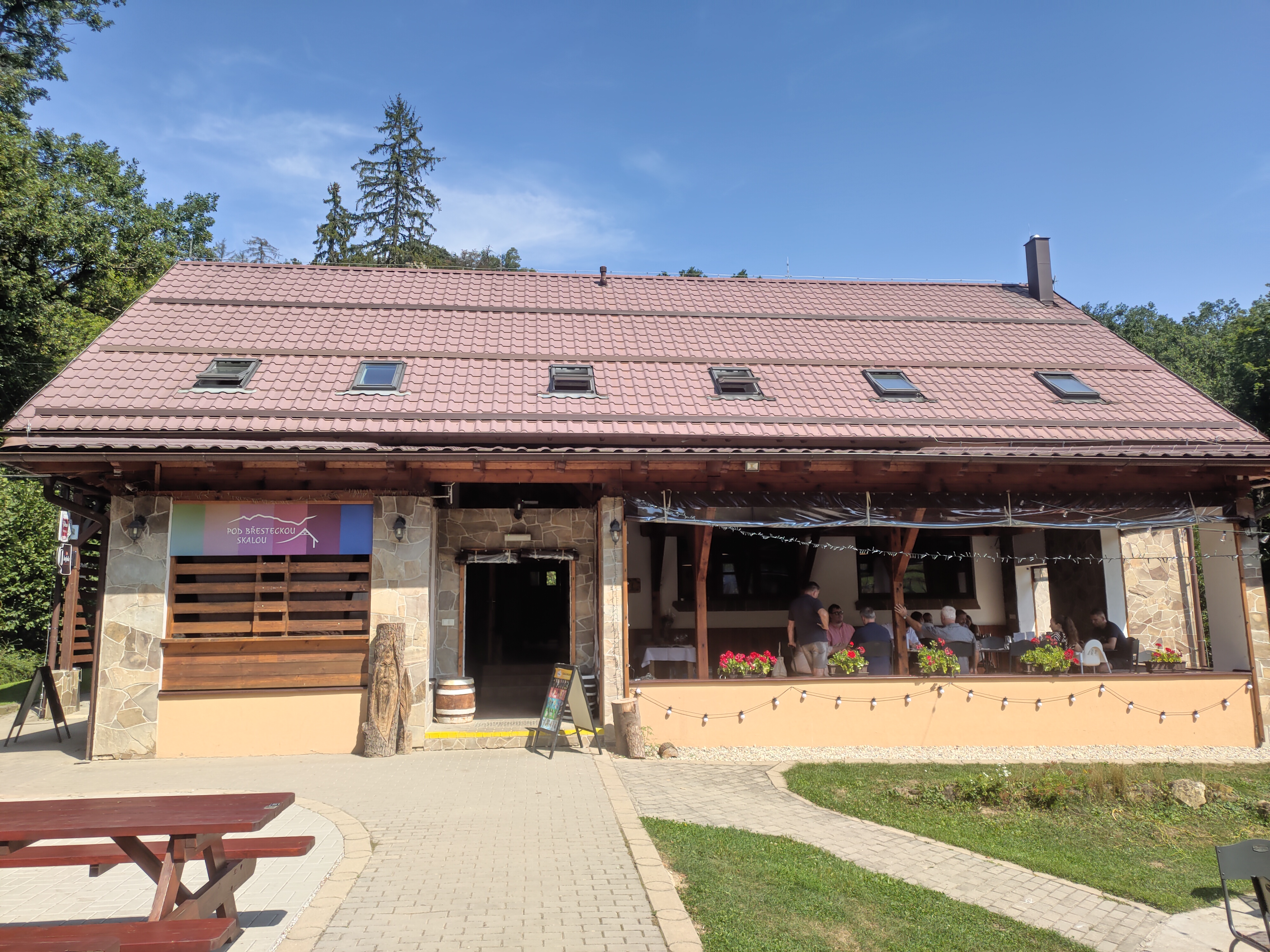 Penzion Pod Břesteckou skalou - Restaurace foto 2